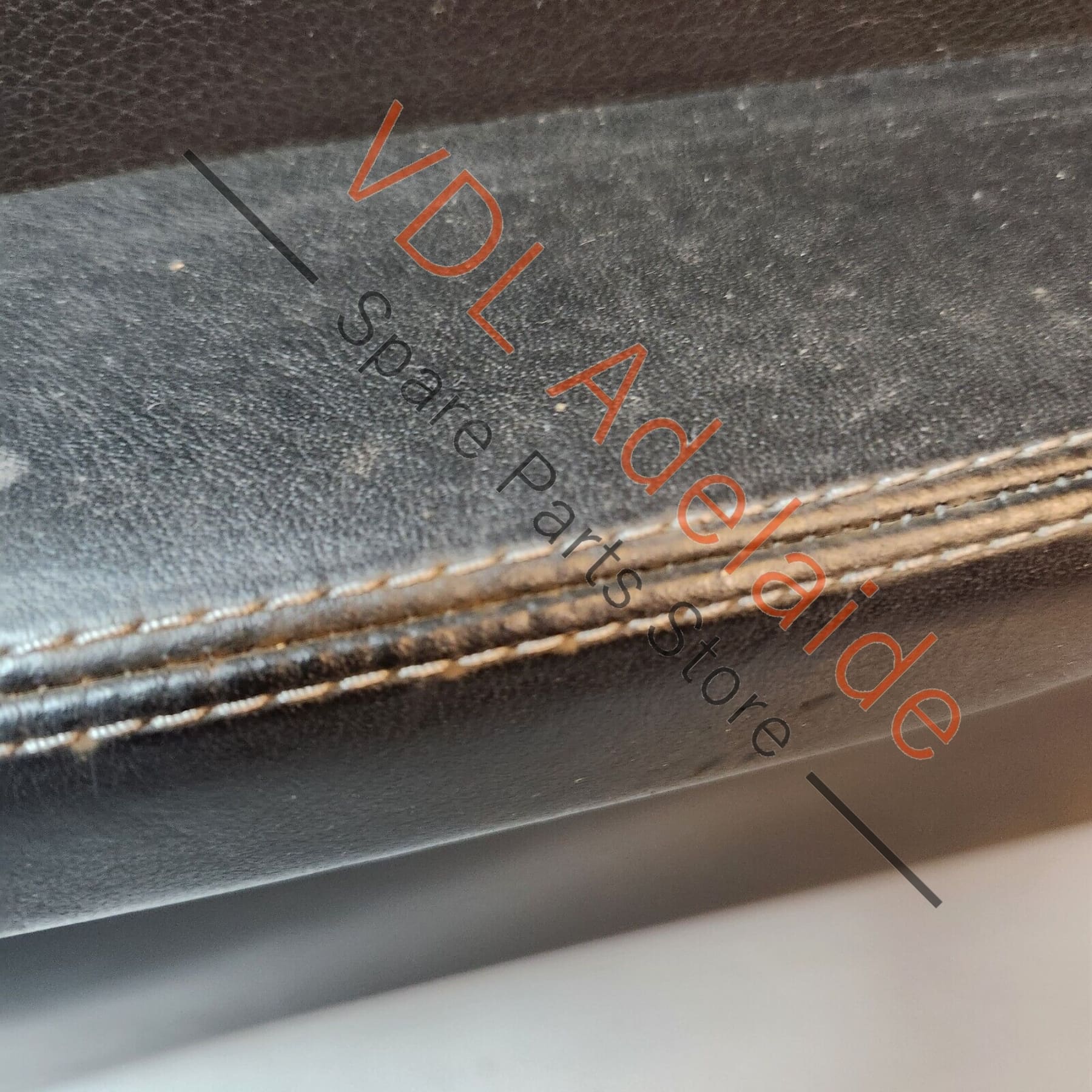 Porsche Cayman R 987 Right Side Door Panel Card Interior Trim Black Leather - Image 10