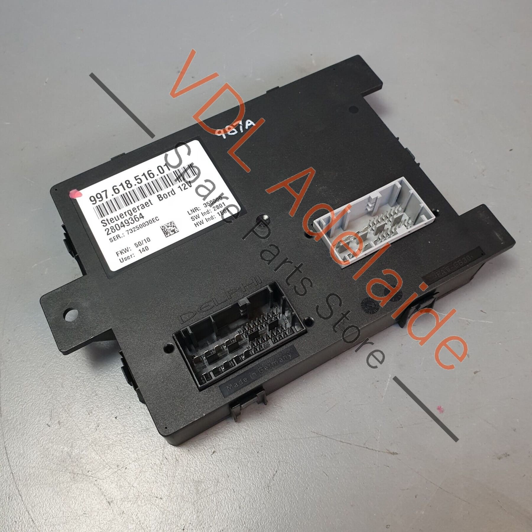 Porsche Cayman R 987 997 Onboard Supply Control Unit Module 99761851601