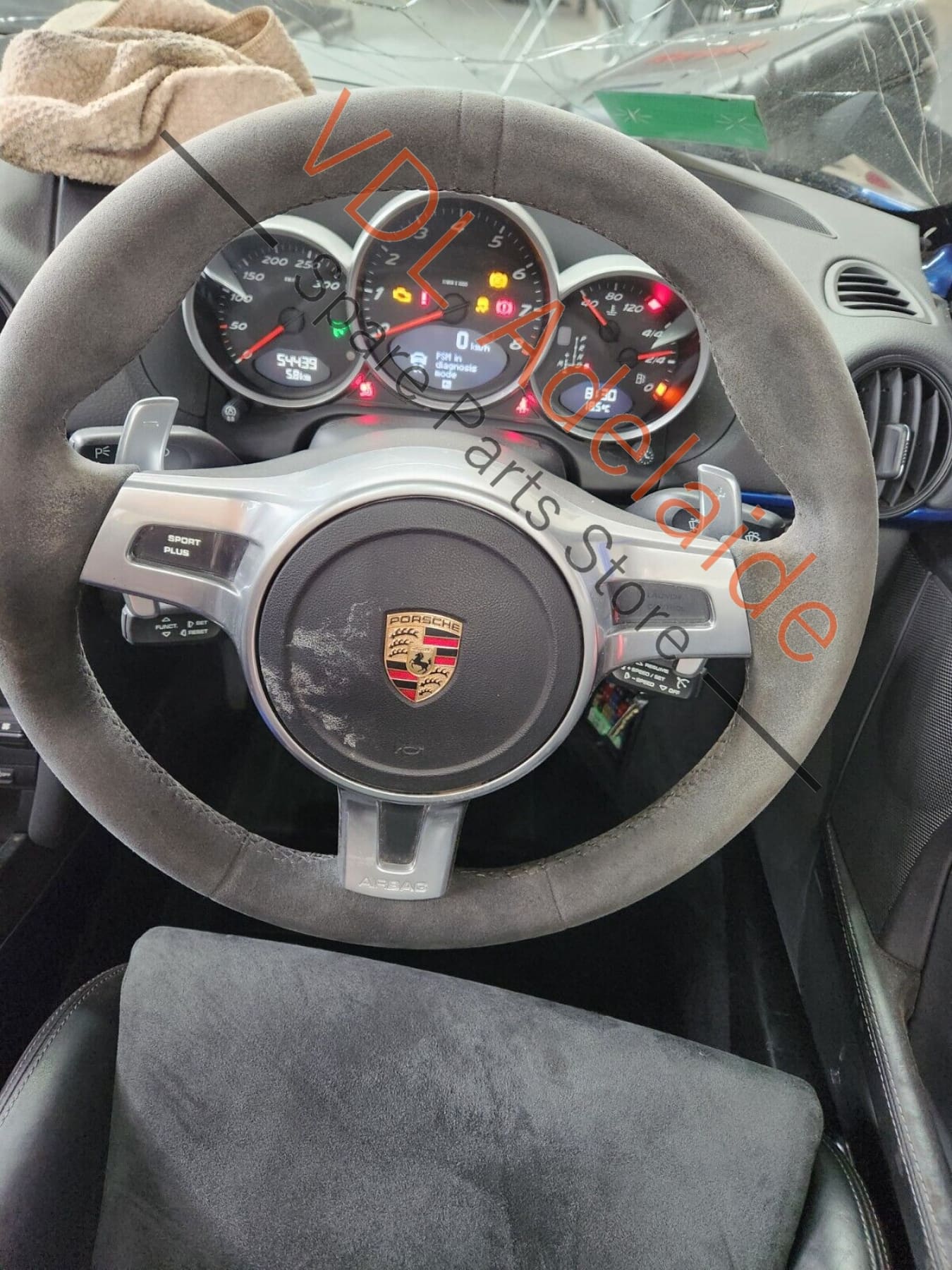 Porsche Cayman R 987 Right Side Door Window Glass 98754251203 - Image 11