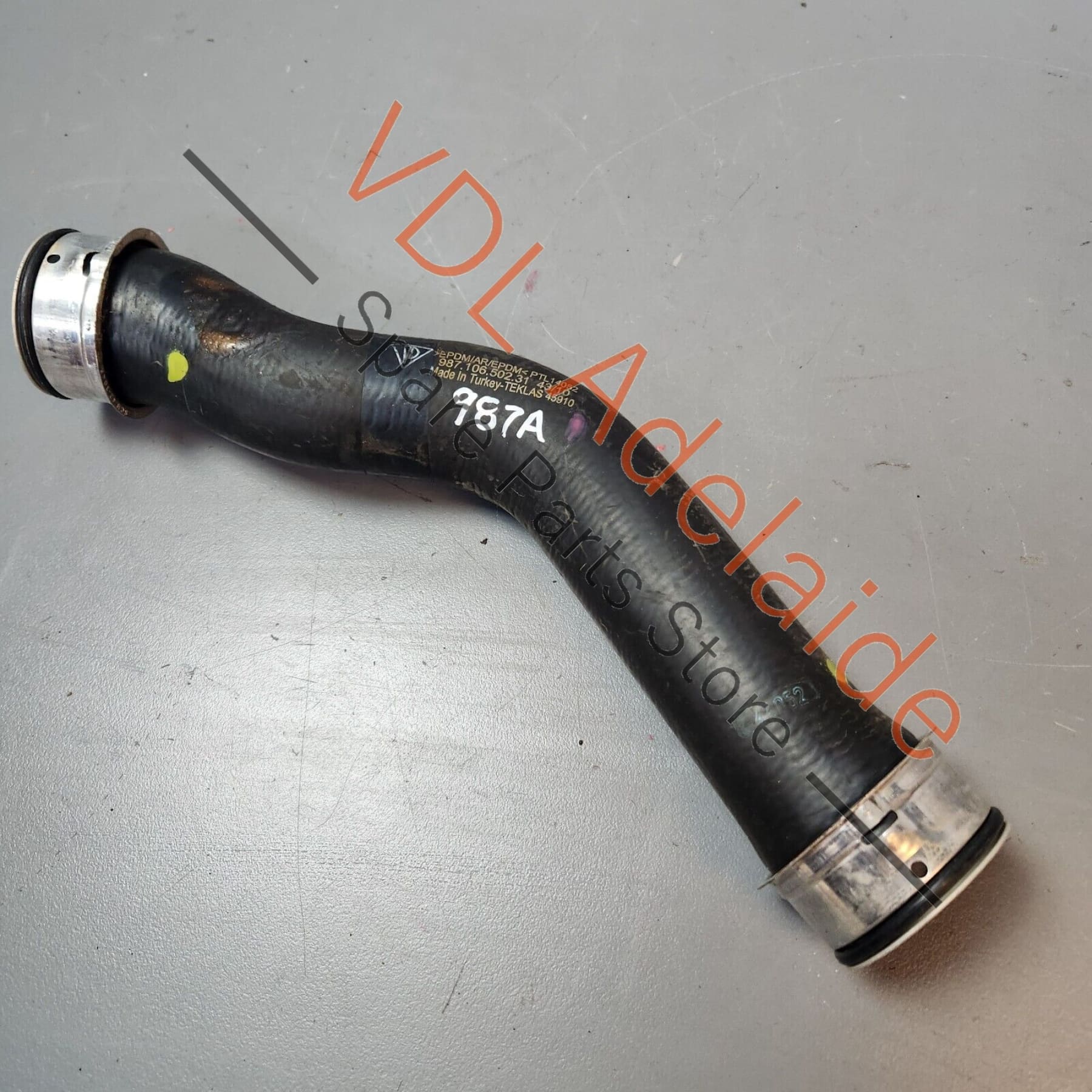 Porsche Cayman R 987 Coolant Return Hose 98710650231