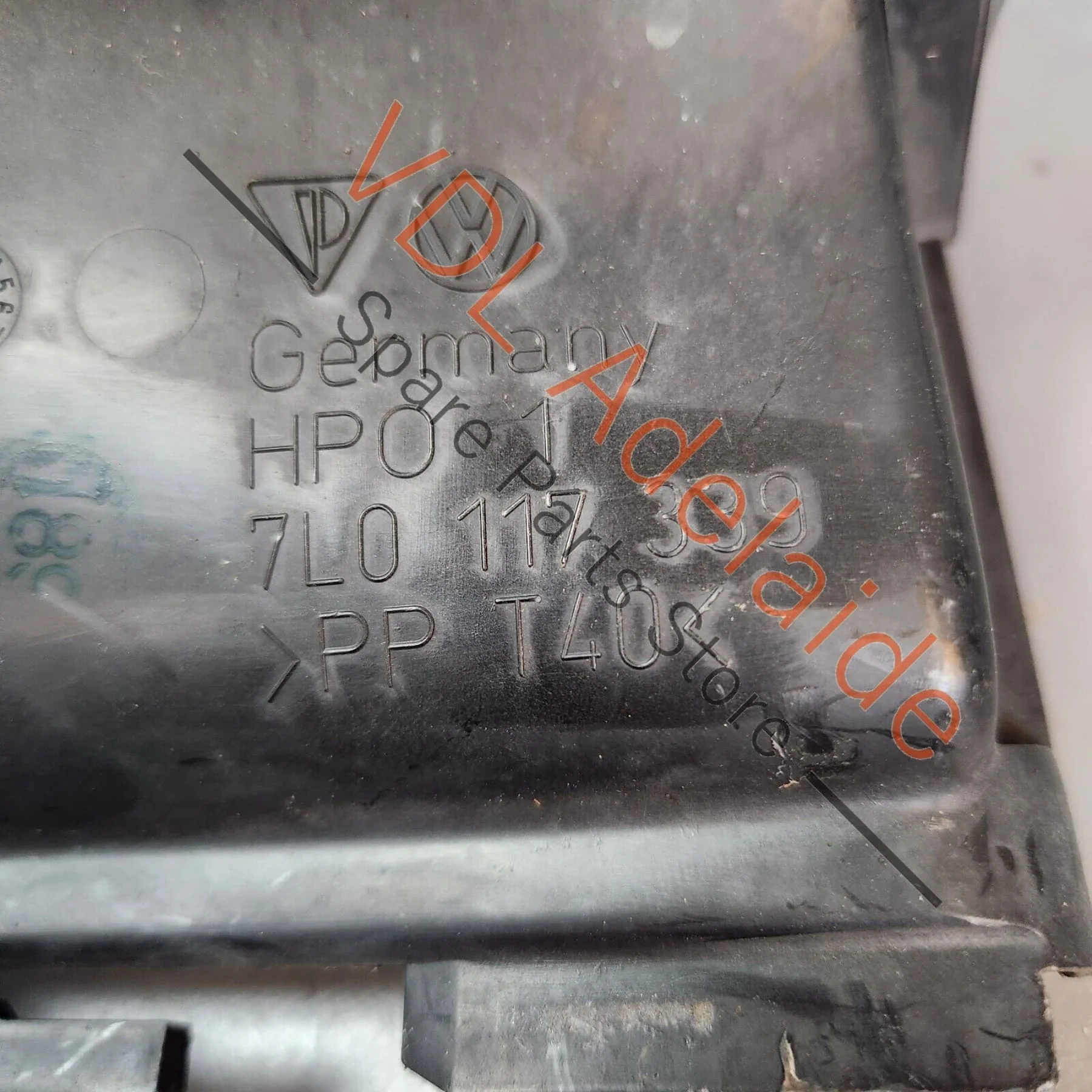 Volkswagen VW Touareg 7L R50 Intercooler Air Guide Left Side Back Rear 7L0117339 - Image 5