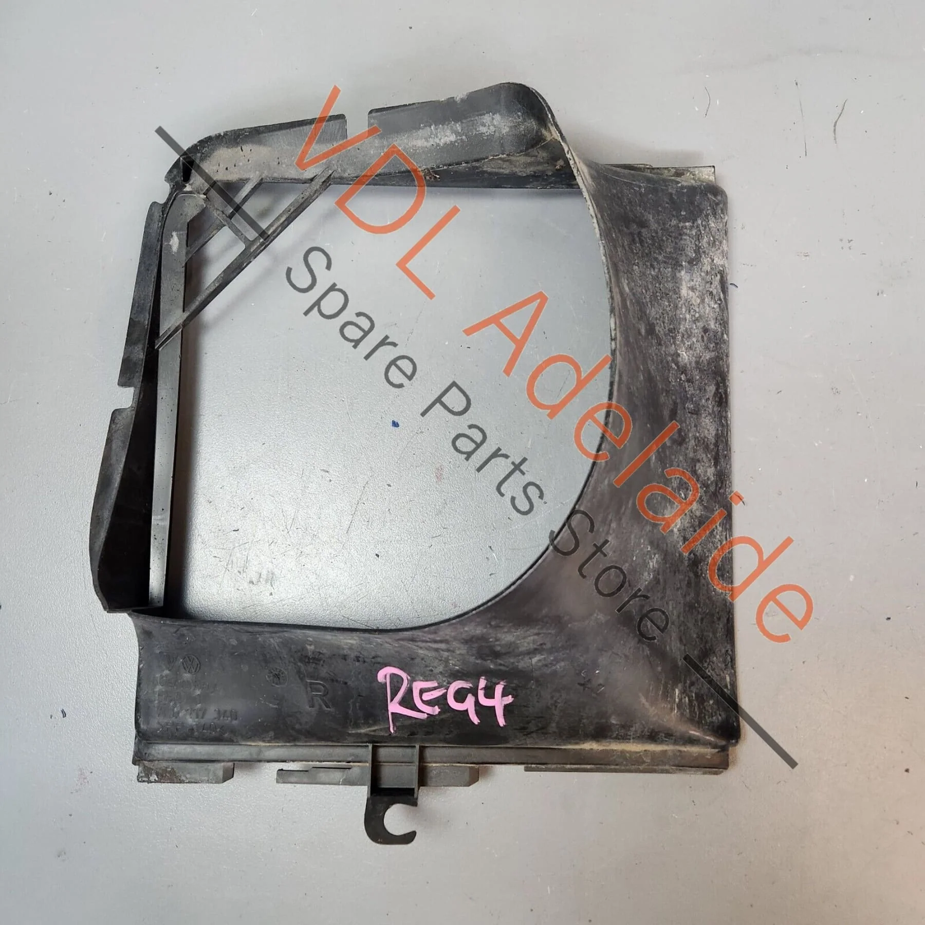 VW Touareg 7L R50 Intercooler Air Guide Right Side Back Rear 7L0117340 - Image 4