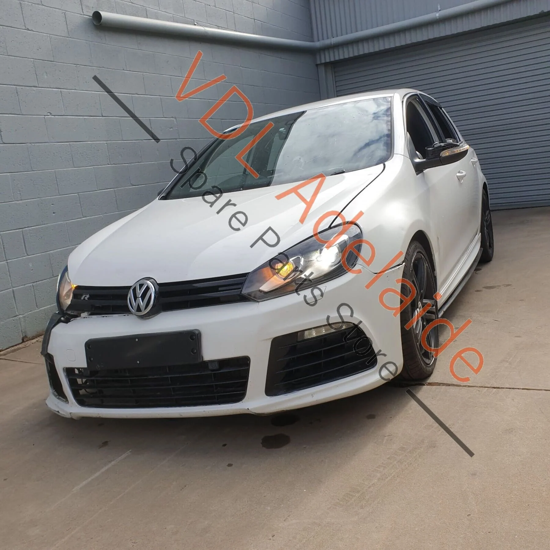 VW Golf R MK6 Left Drivers Side Dash Dashboard Inlay Trim Strip RHD 5K2858417C - Image 3