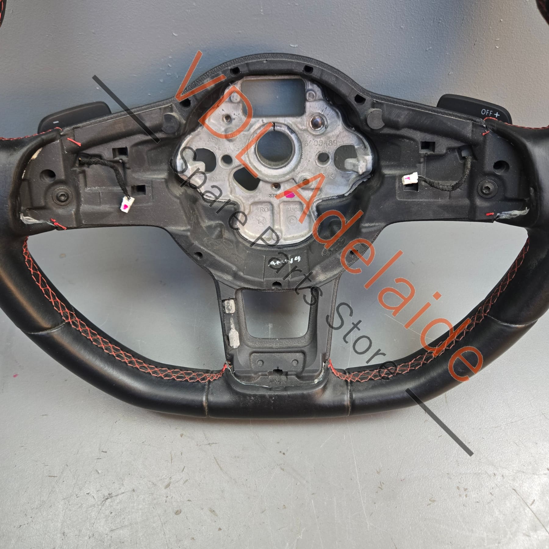 VW Golf Gti MK7 Flat Bottom Sport Steering Wheel with DSG paddles 5G0419091HJ APX - Image 4