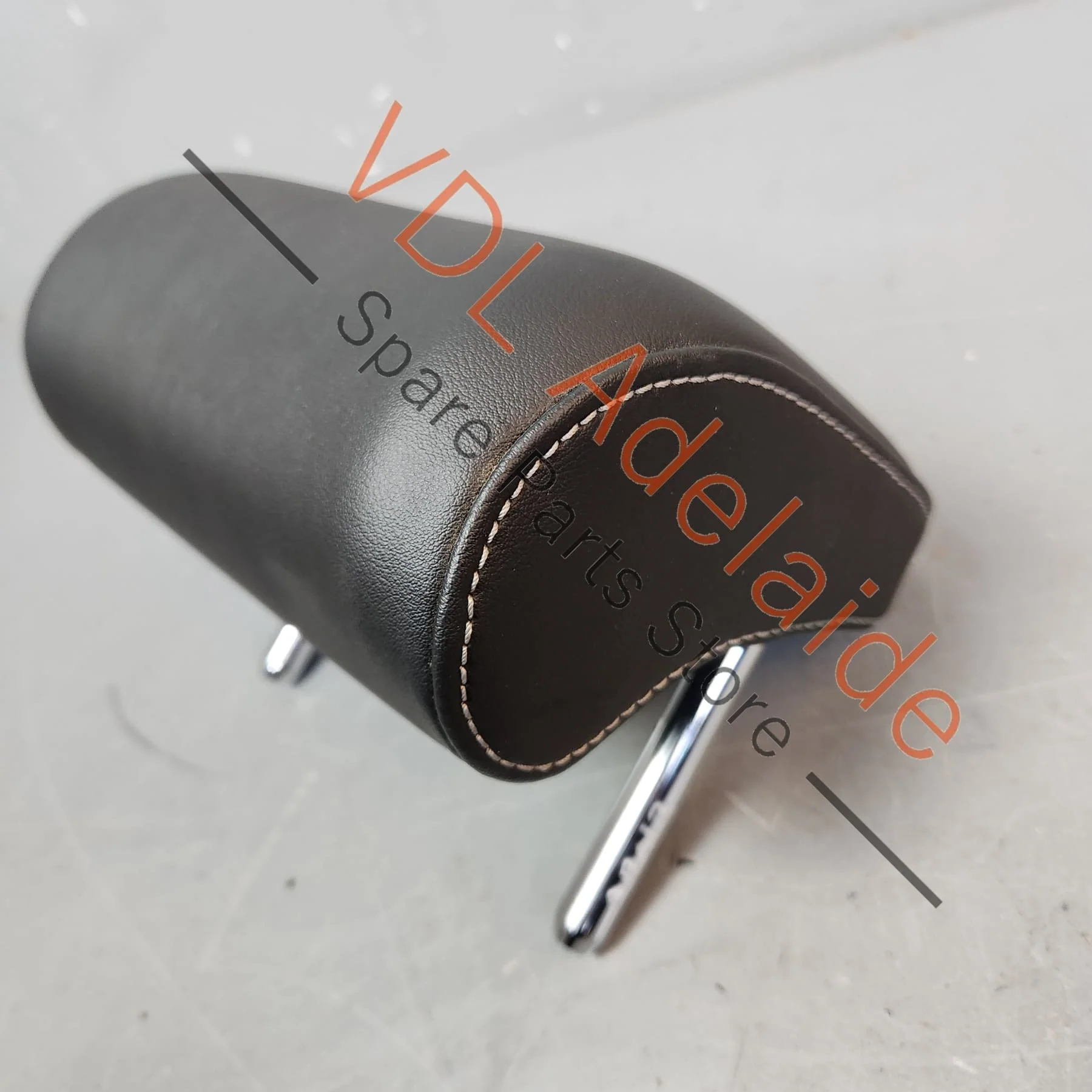 VW Golf R Rear Centre Headrest Leather w Grey Stitch