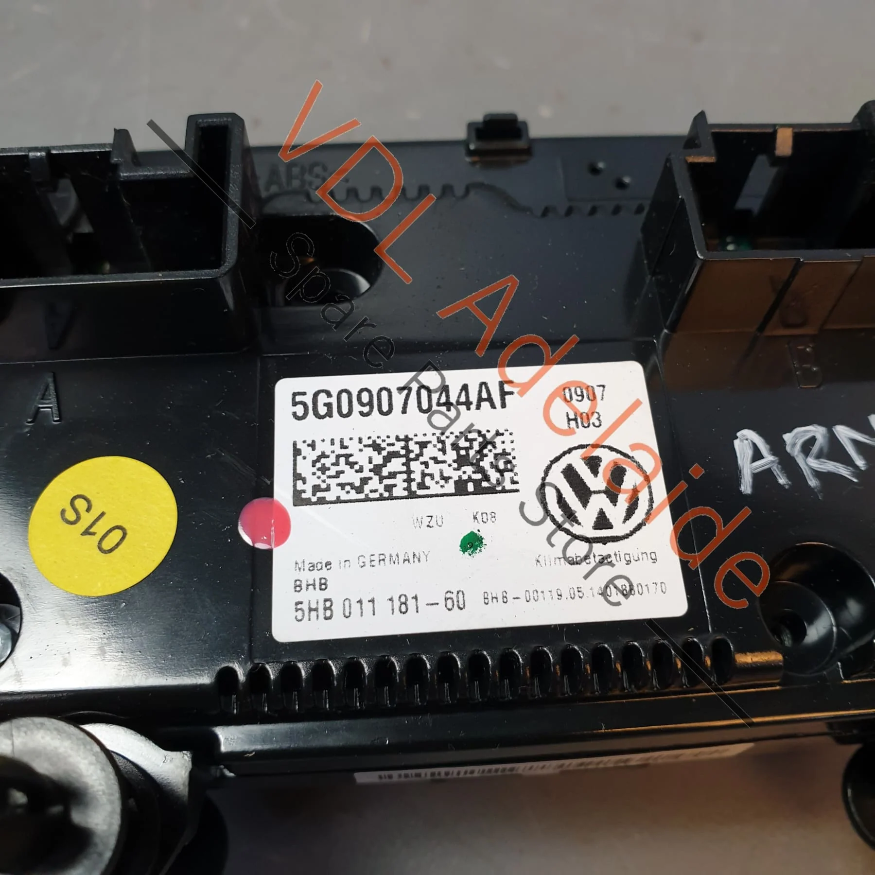 VW Golf Mk7 Air Conditioning AC Heater Control Climate Switch - Image 5
