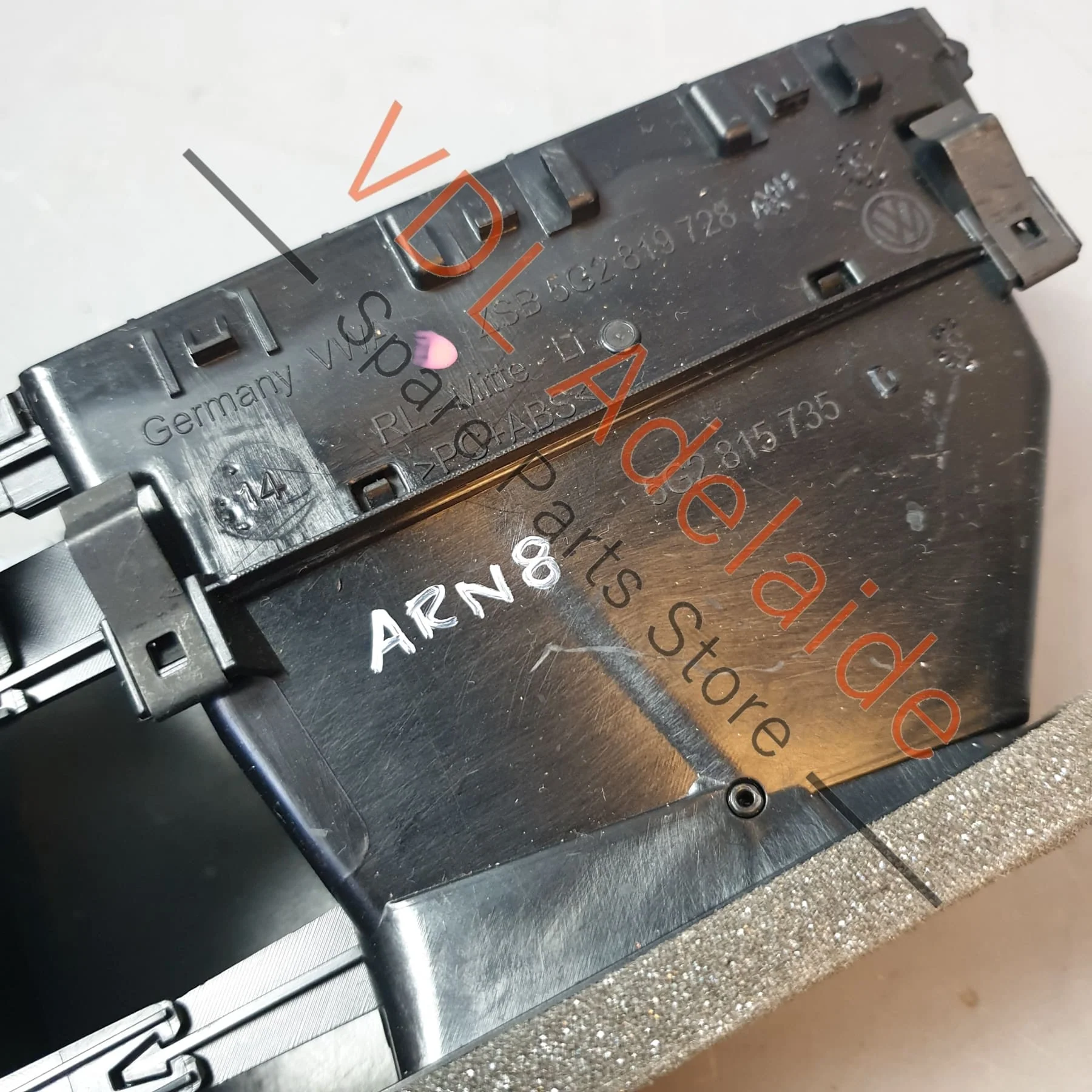 VW Golf R Mk7 Centre Middle Double Dash AC Air-Conditioning Vent for RHD - Image 6