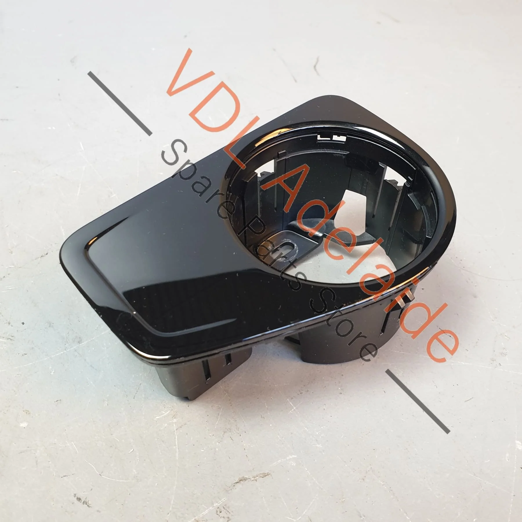 VW Golf R Mk7 Headlight Light Switch Retaining Frame Trim Black Gloss RHD 5G2858060C - Image 3