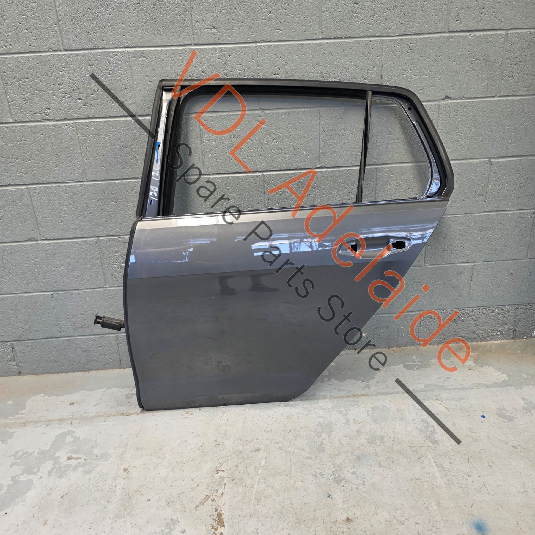 VW Golf MK7 7.5 Rear Left Door Shell Panel Indium Grey LR7H