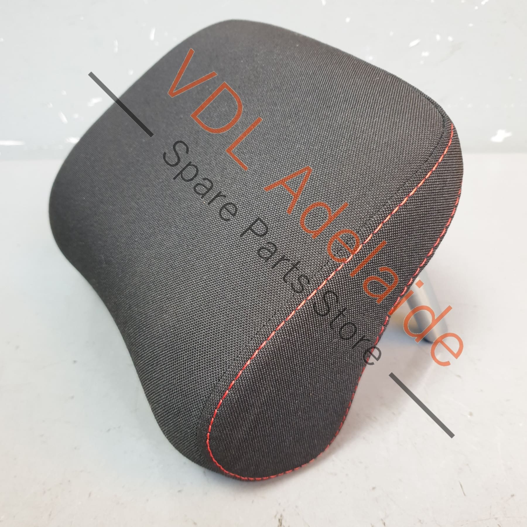 VW Golf MK7 Gti Rear Centre Middle Headrest Cloth w Red Stitch 5G0885902Q  BDL - Image 4