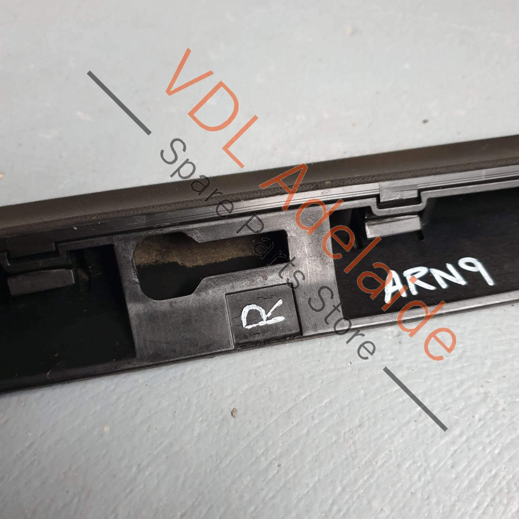 VW Golf Gti MK7 7.5 Right Side Factory OEM Sideskirt Black 5G6853860B 9B9 - Image 5