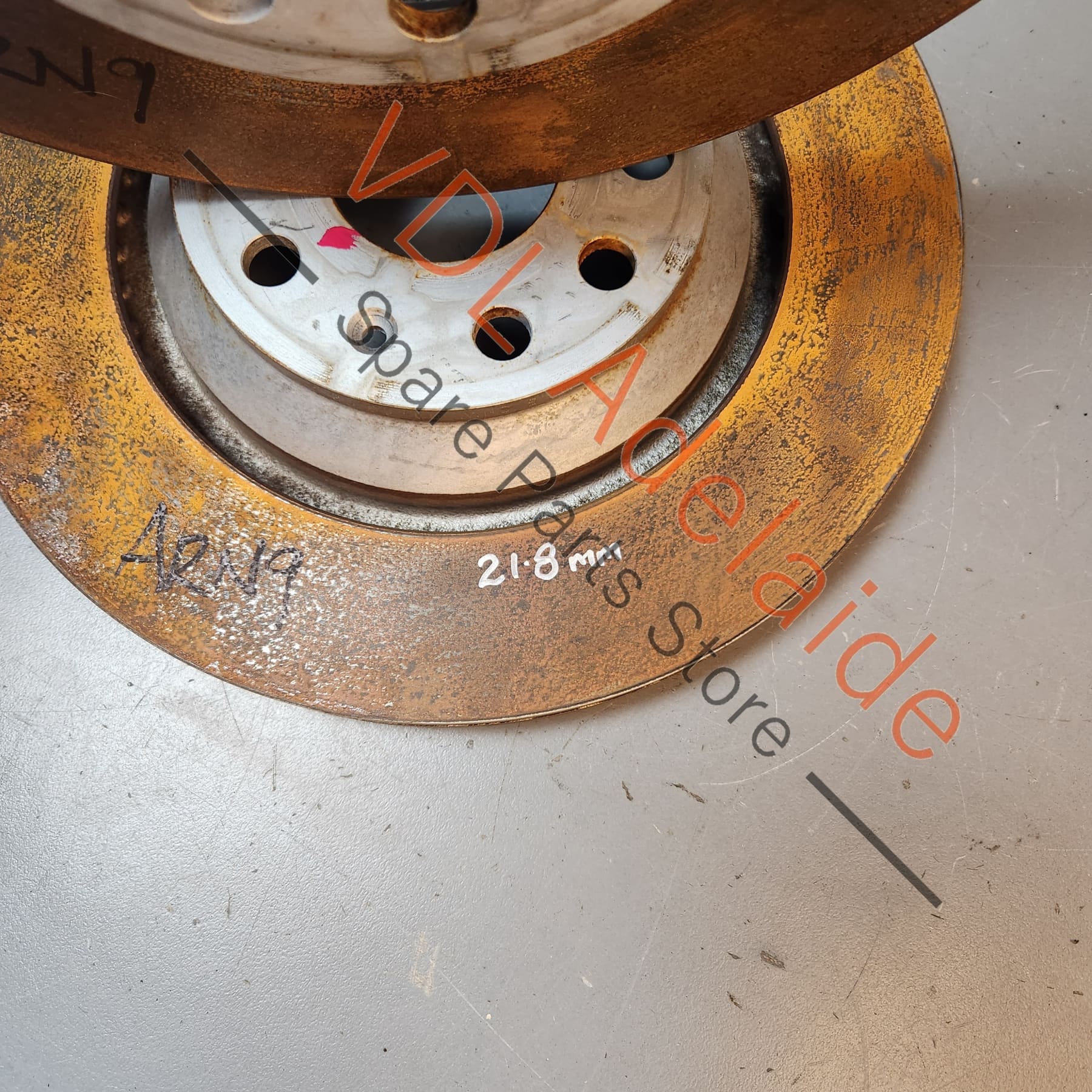 VW Golf GTi 2x Rear Vented Disc Brake Rotors 310 x 22 mm - Image 5