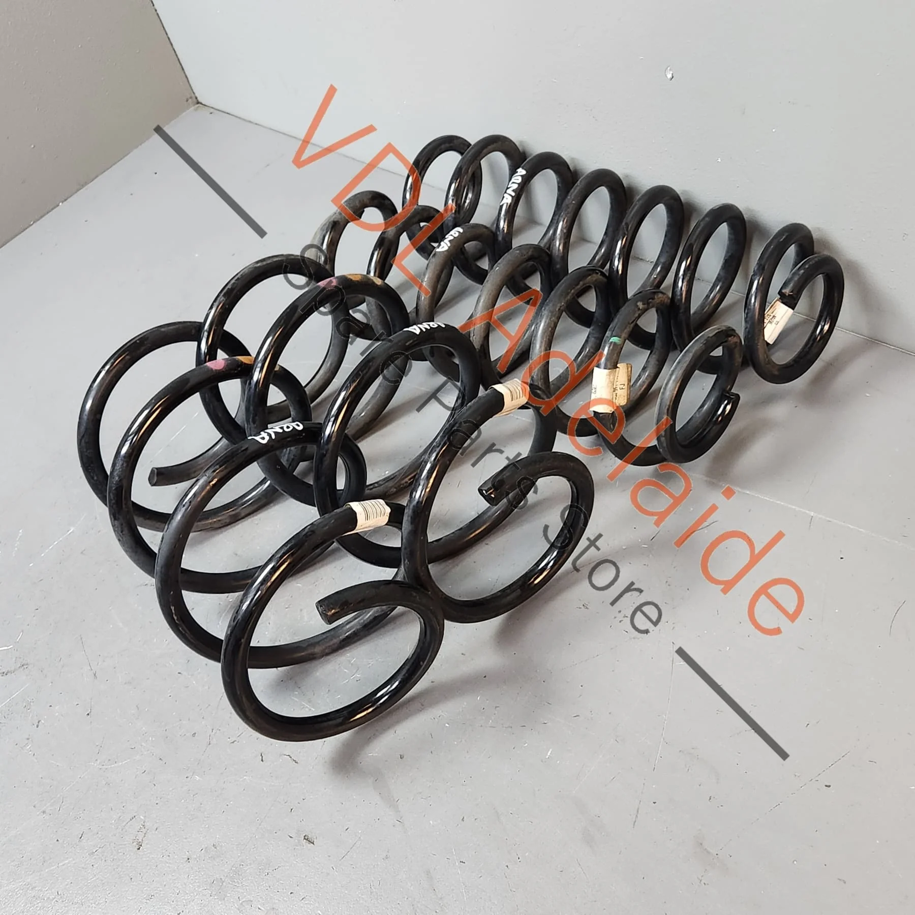 VW Golf MK7 Gti Performance Set of 4x Coil Springs Suspension 5Q0411105GD 5Q0511115FJ