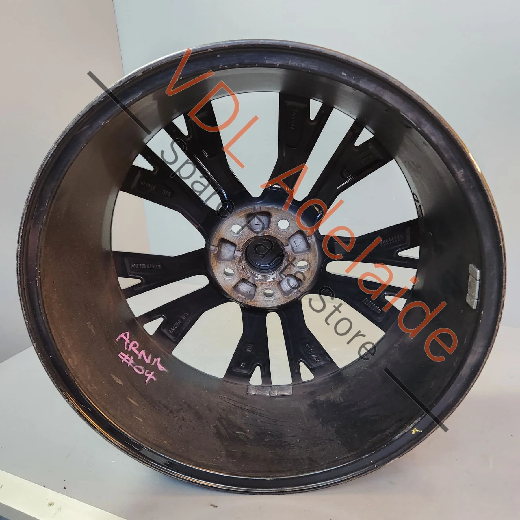 1x Genuine OEM VW Golf GTI 19 x 7.5 ET51 Alloy Wheel Rim SanDiego Style Design Diamond Cut #03 5G0601025AN FZZ - Image 2