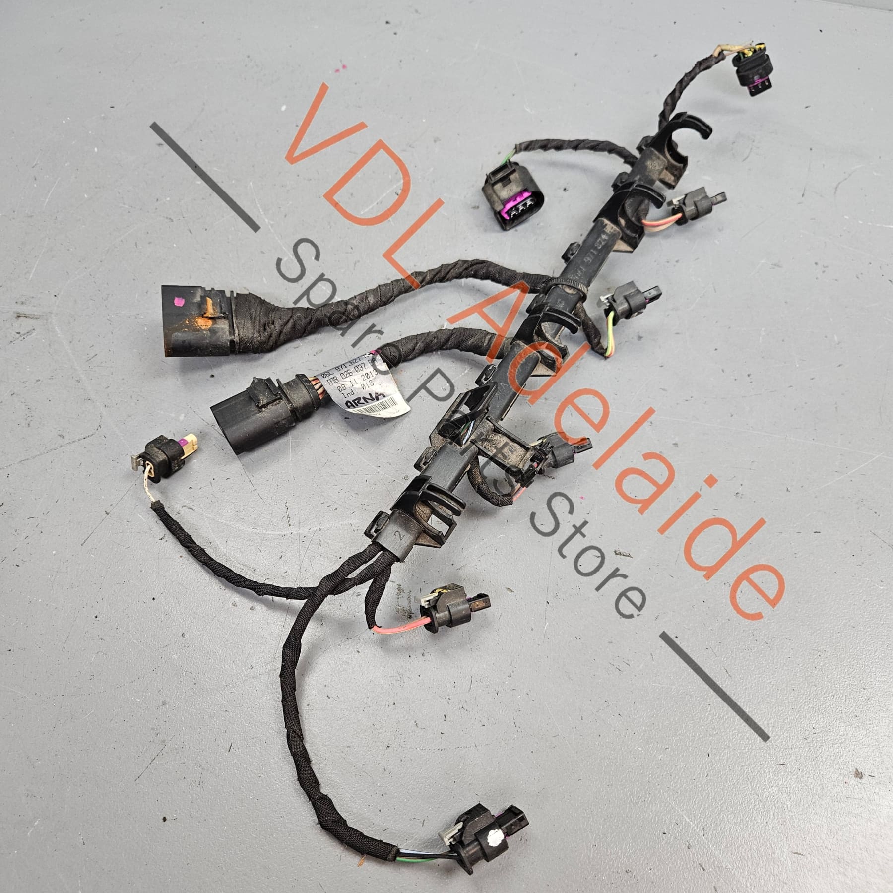 VW Audi Fuel Injector Harness Cable Wire Set 06L971627K - Image 2