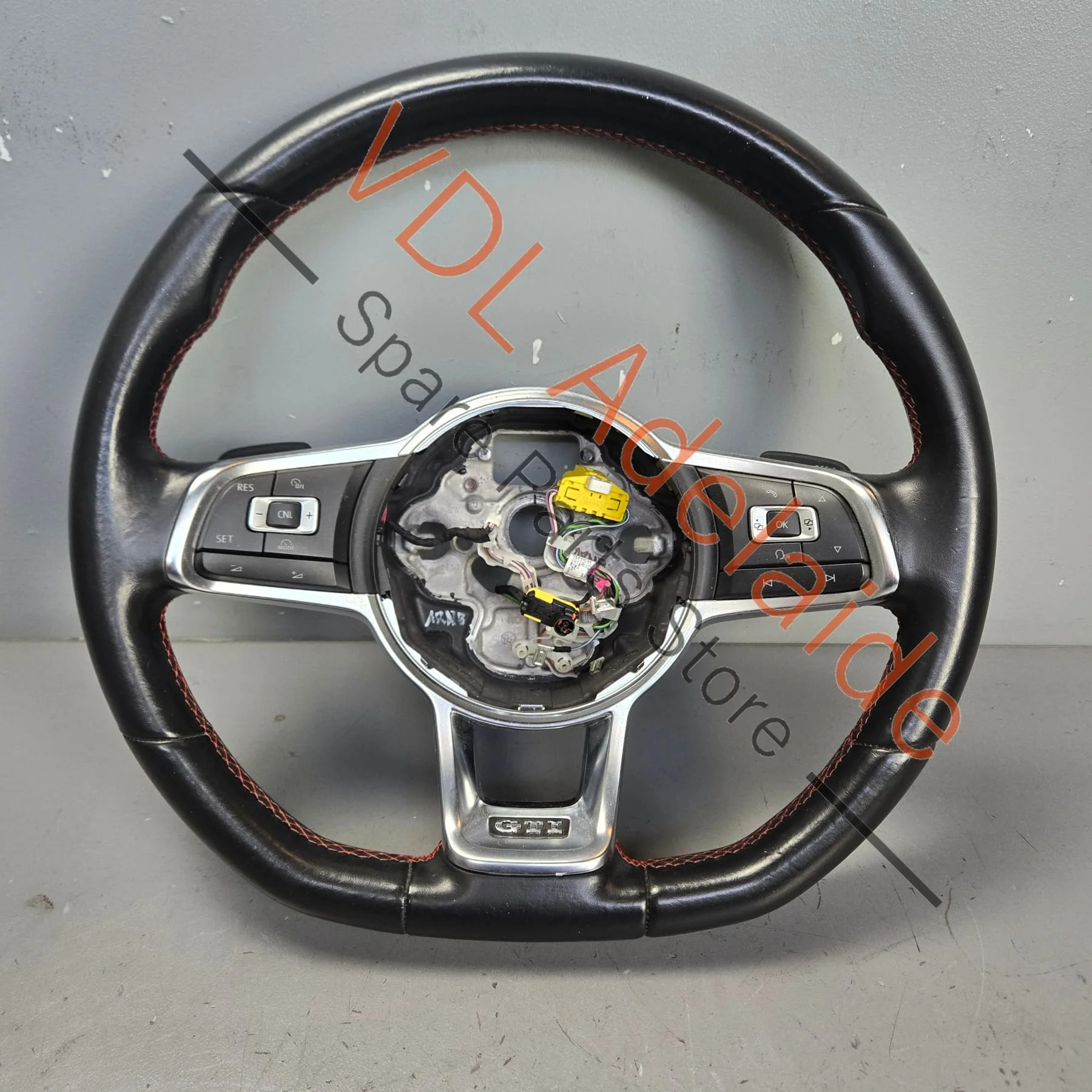 VW Golf GTi MK7 Flat Bottom Steering Wheel Leather 5G0419091Q APX