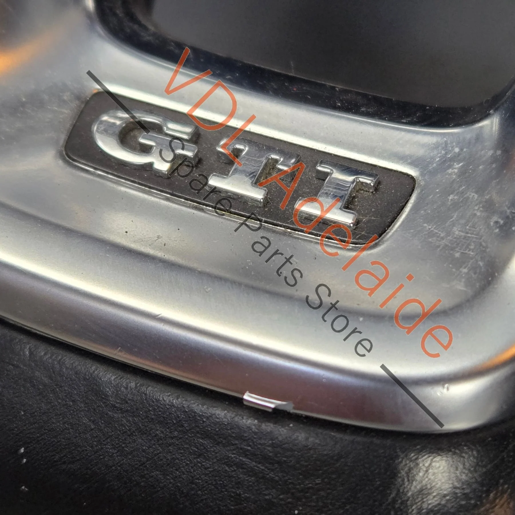 VW Golf GTi MK7 Flat Bottom Steering Wheel Leather 5G0419091Q APX - Image 3