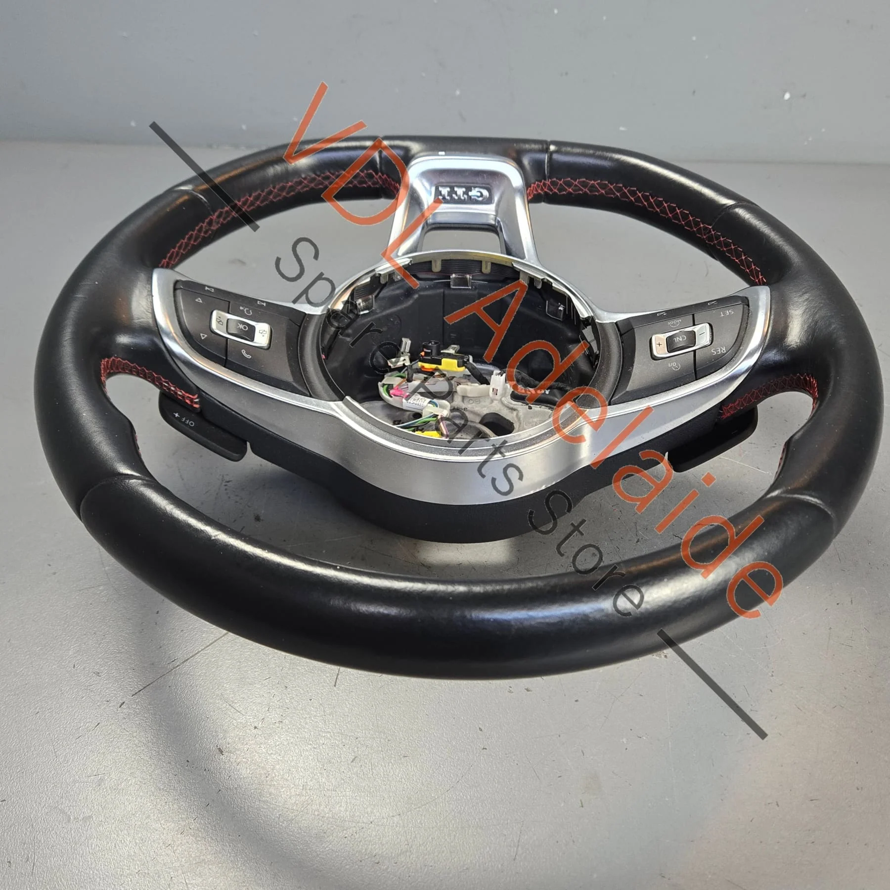 VW Golf GTi MK7 Flat Bottom Steering Wheel Leather 5G0419091Q APX - Image 8