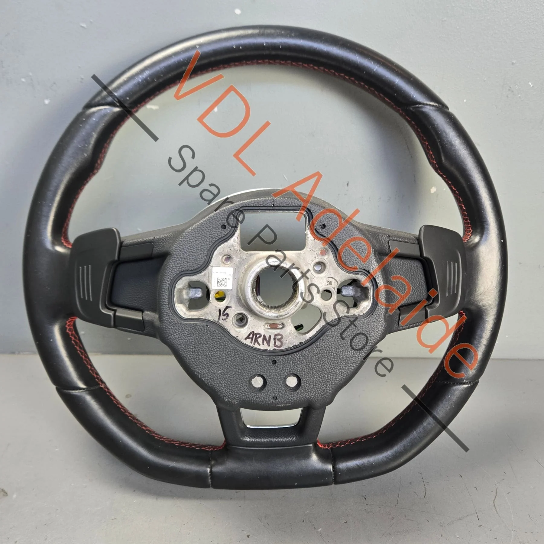 VW Golf GTi MK7 Flat Bottom Steering Wheel Leather 5G0419091Q APX - Image 9