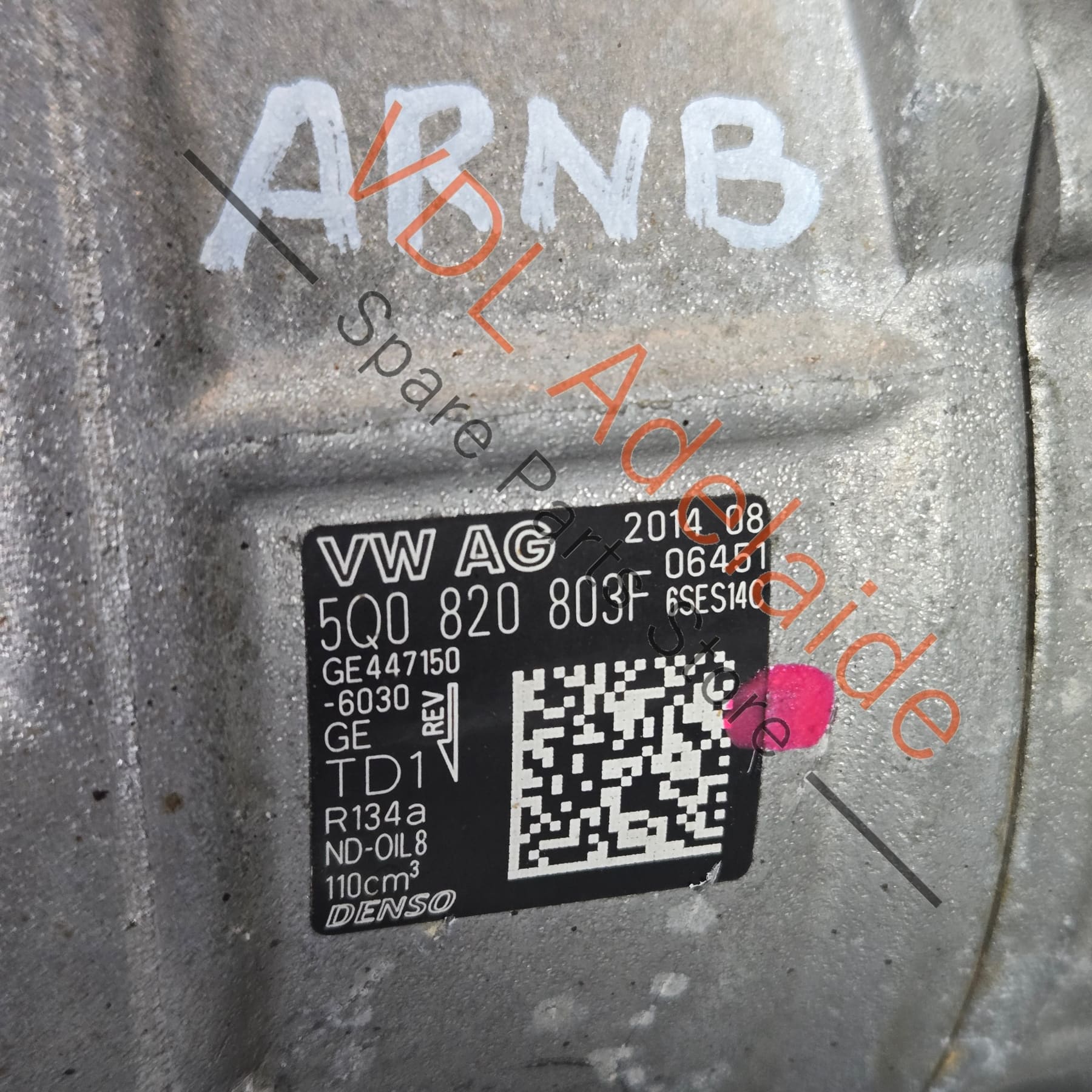 VW Audi AC Compressor 5Q0820803F - Image 2
