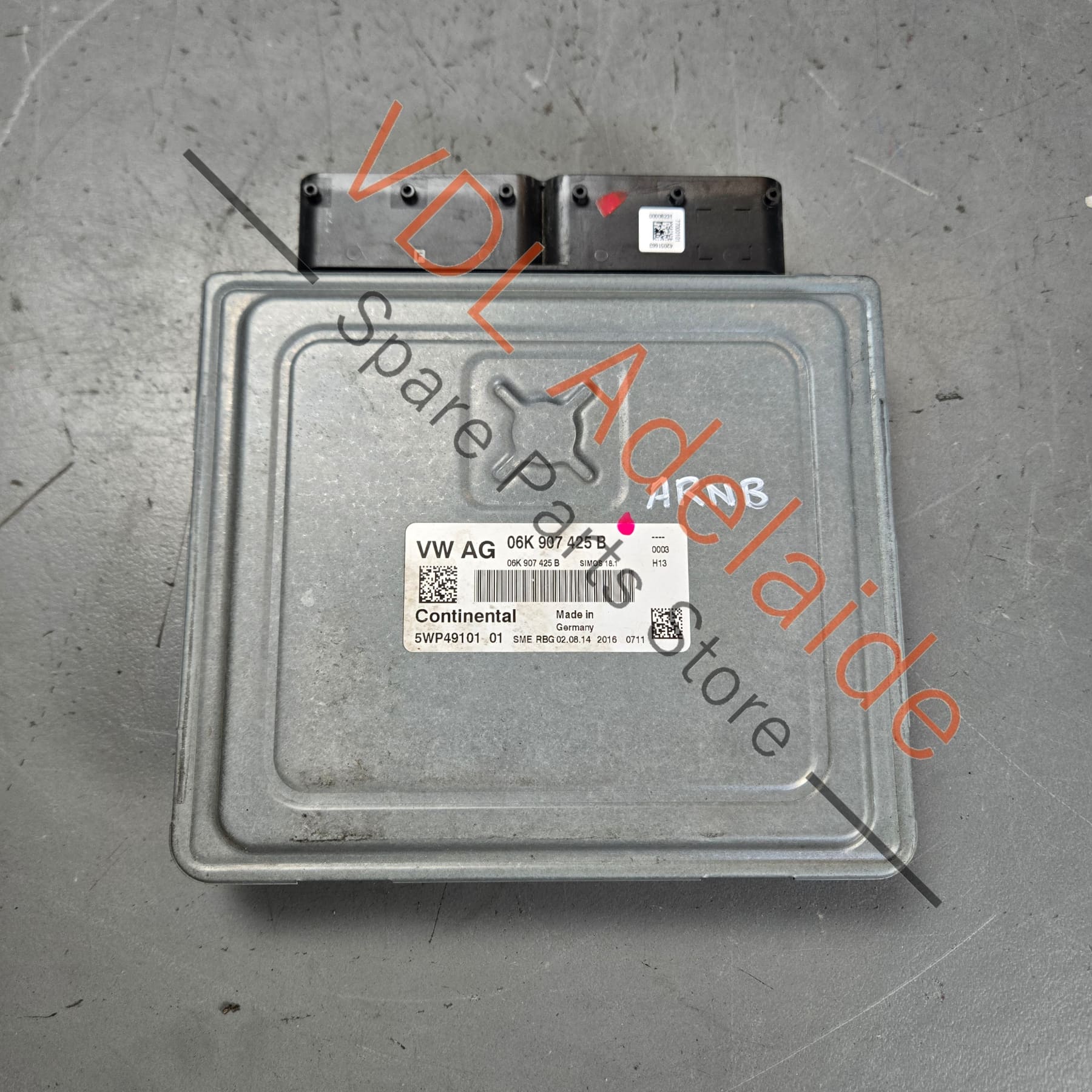 VW Golf Gti MK7 Engine Control Unit ECU for 2.0 Petrol Engine 06K907425B 5G0906259 5G0 SIMOS 18.1