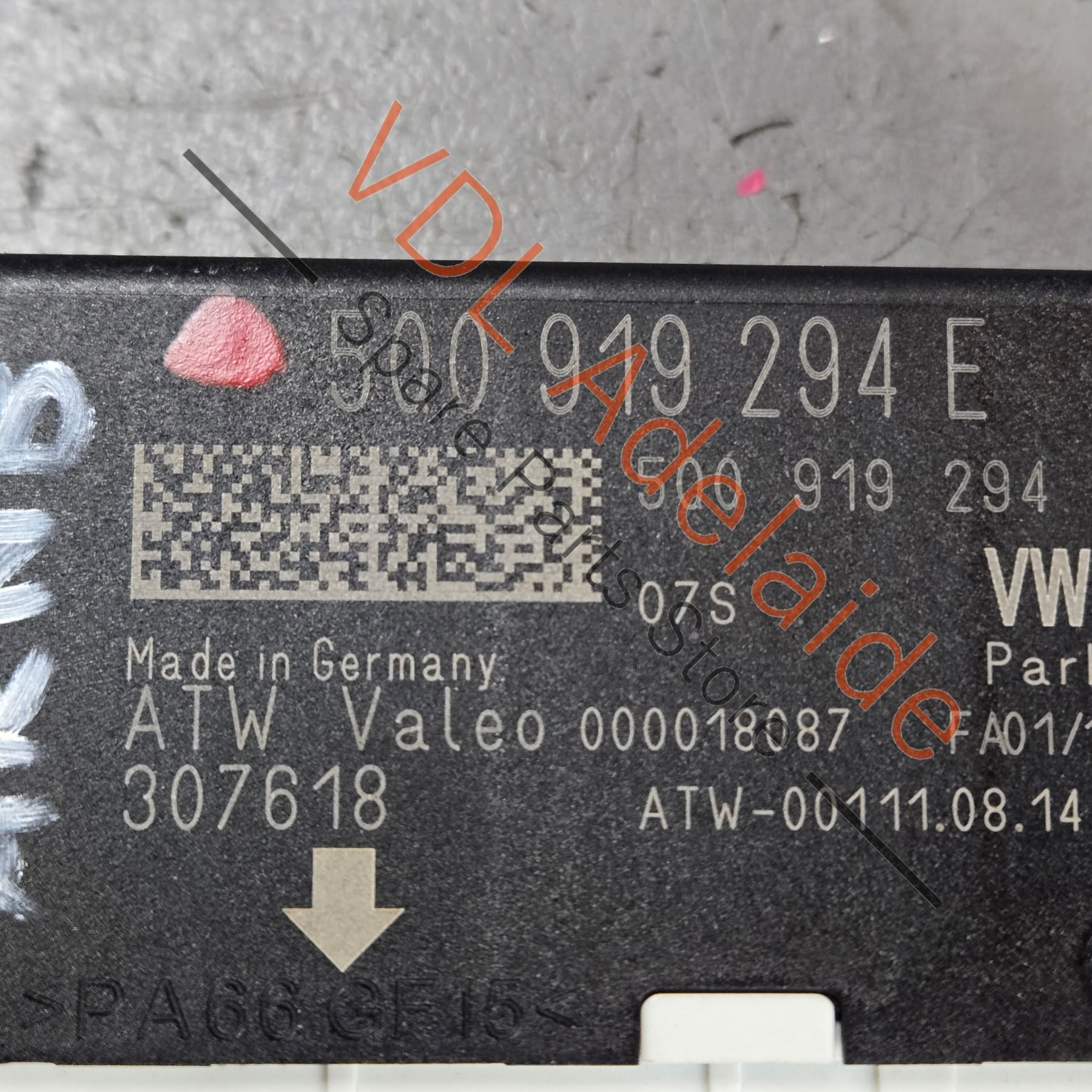 VW Golf Mk7 Parking Aid PDC Control Unit Module 5Q0919294E 5Q0919294K - Image 2
