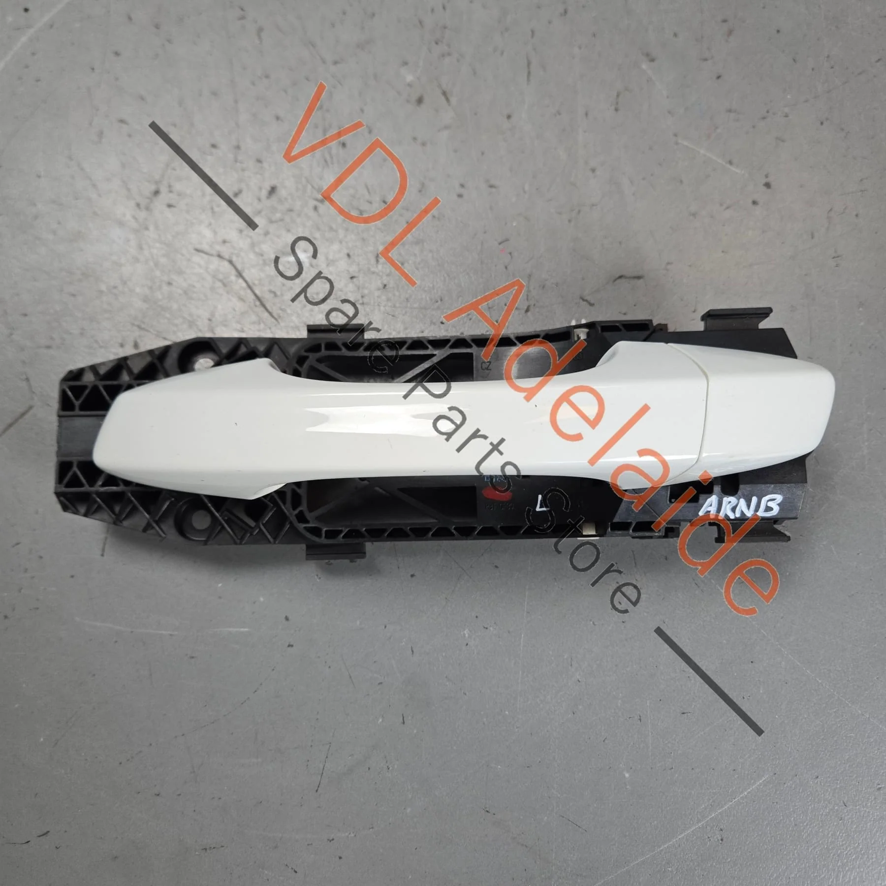 VW Golf MK7 Left Exterior Door Handle Pure White 0Q0Q C9A 5G0837205N GRU