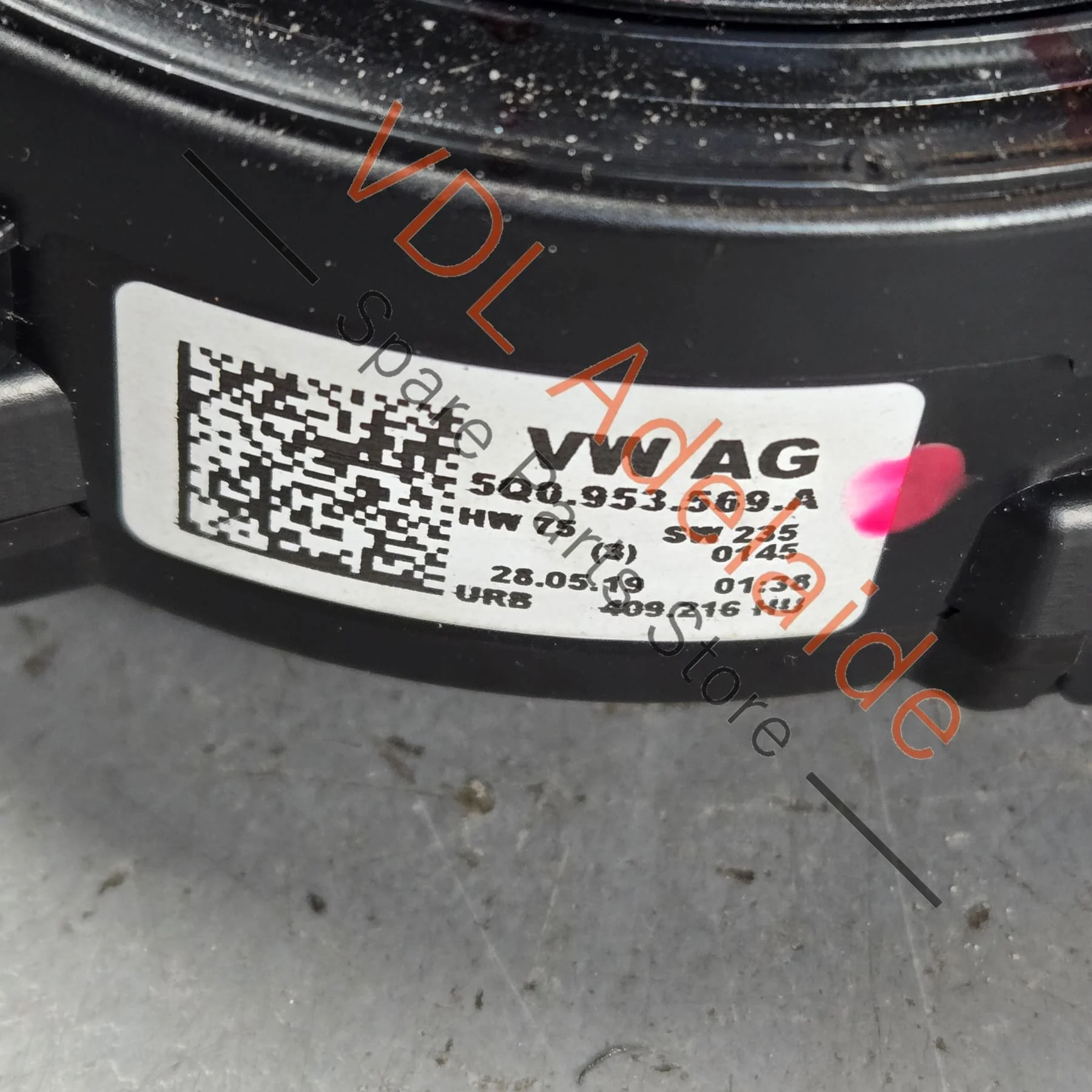 VW Golf MK7 Steering Column Combination Switch Module Clockspring 5Q0953569A - Image 3