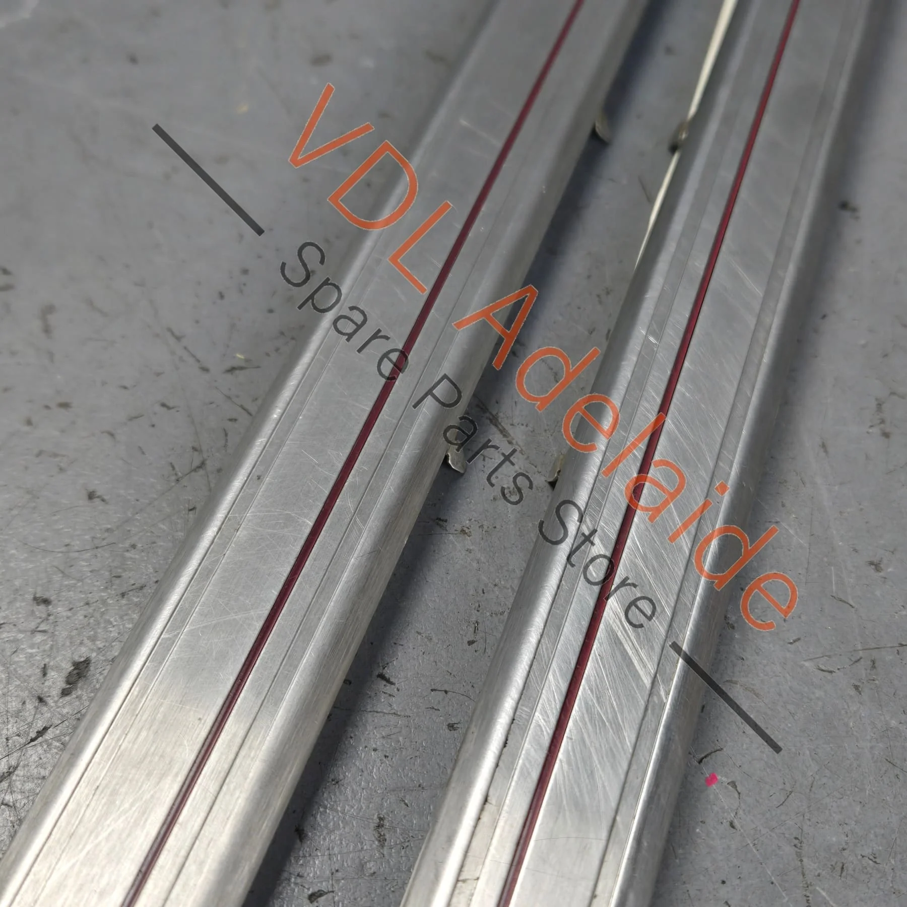 VW Golf GTi MK7 Pair of Illuminated Red LED Sill Trim Entry Light Strip 5G4853369 5G4853370 Suit 4dr Models - Image 5