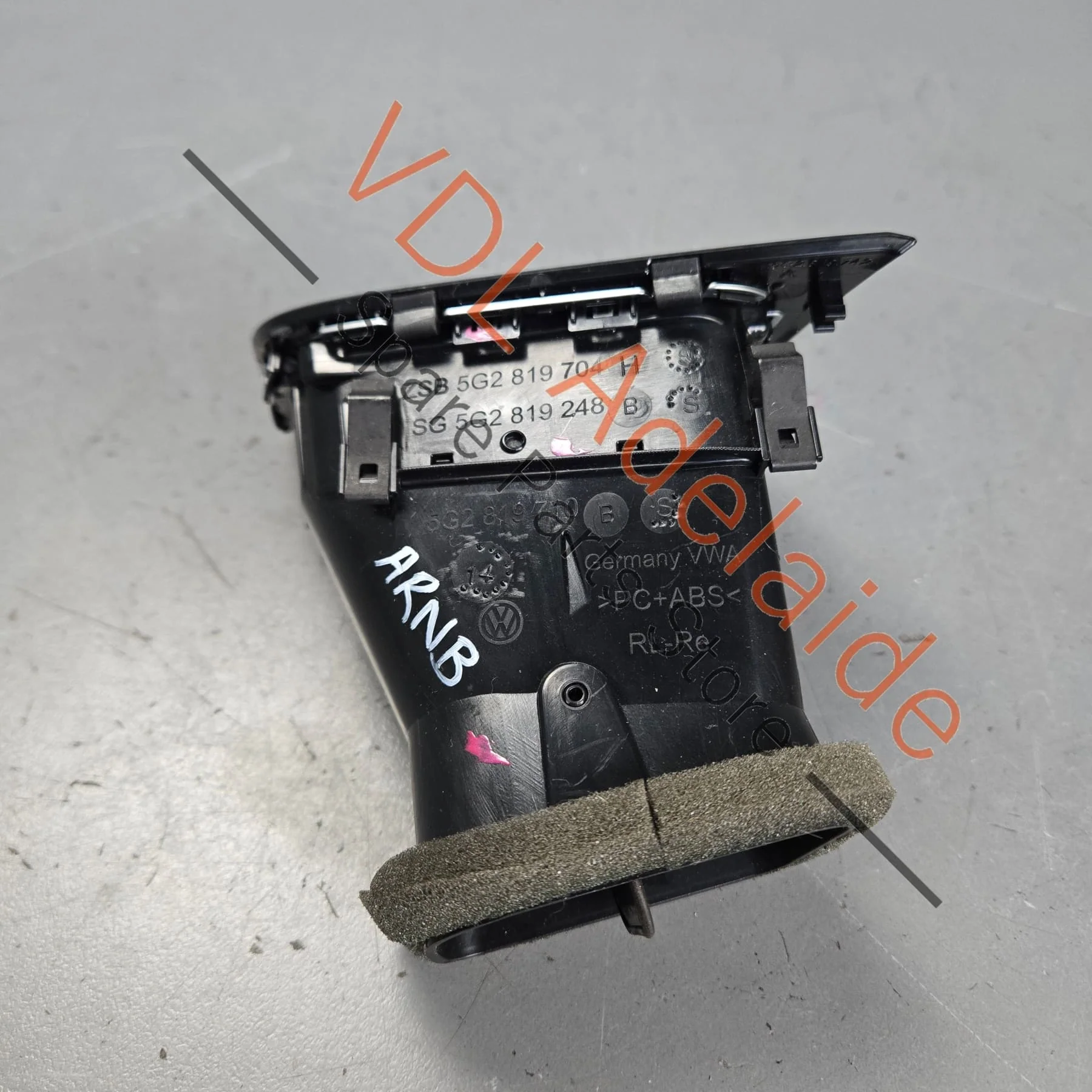 VW Golf Gti MK7 Right Side Driver Dash Air Vent AC 5G2819704H DAR - Image 5