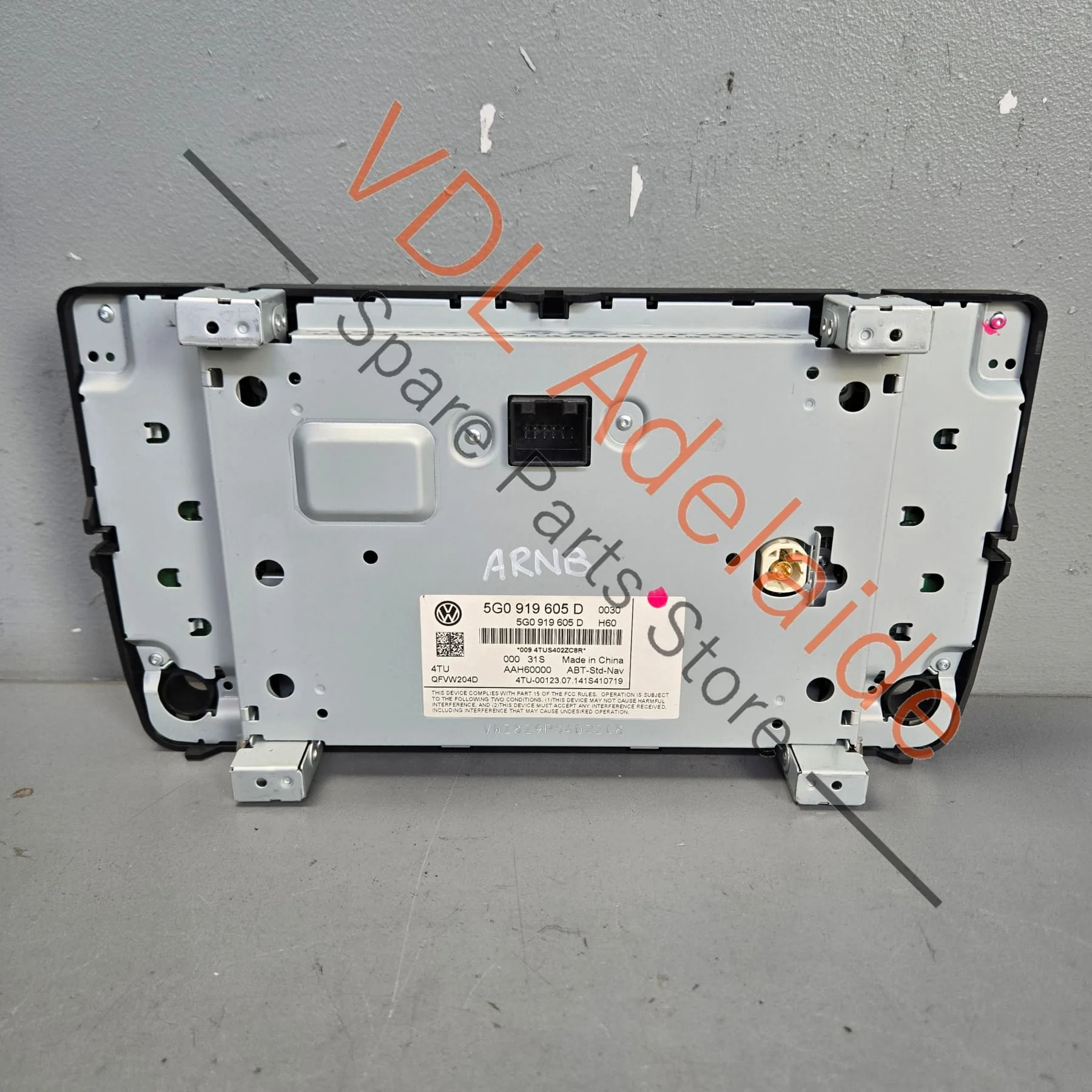 VW Golf Mk7 Discover Media 5.8inch Display Head Unit Control Panel Screen 5G0919605D - Image 6