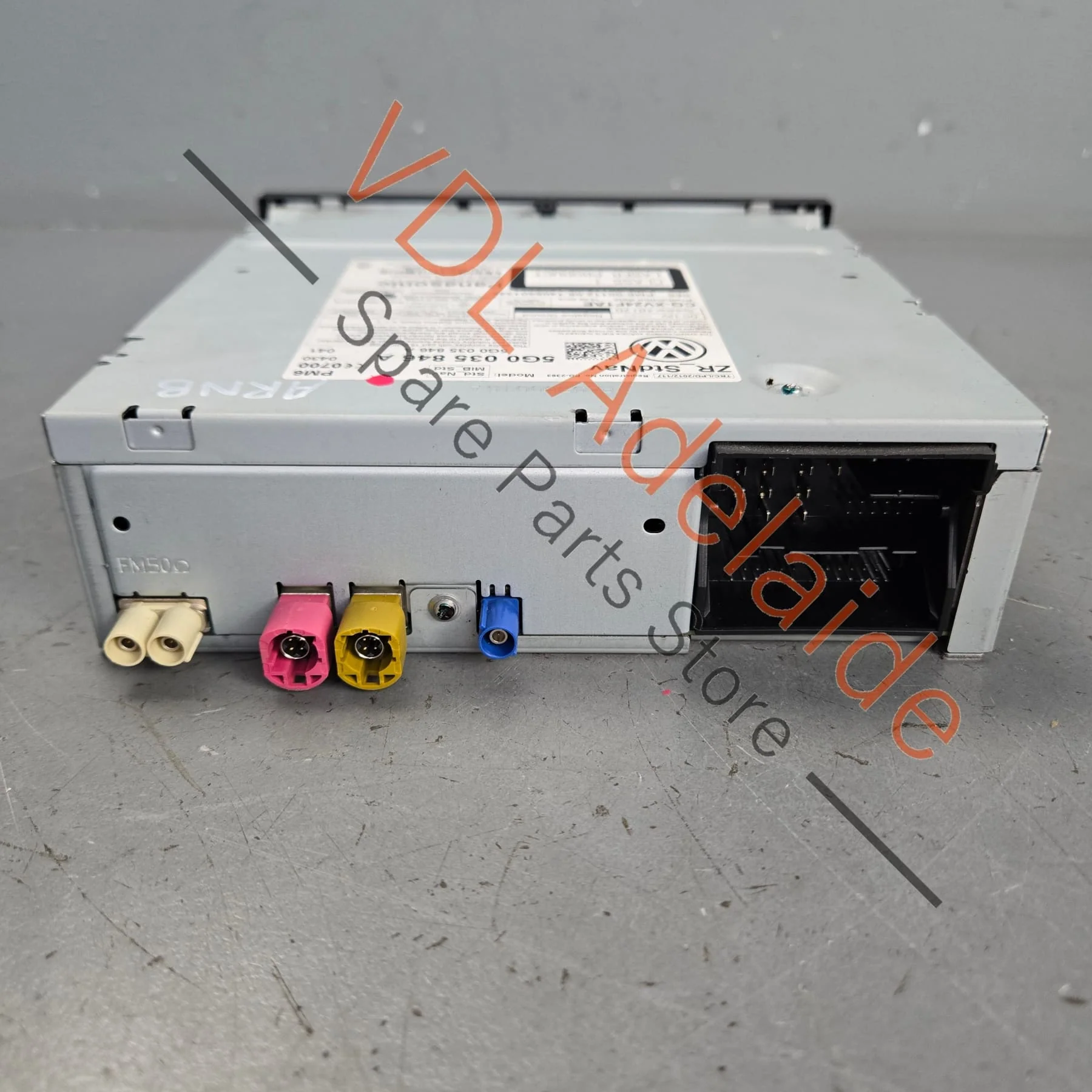 VW Golf Mk7 Discover Media Control Unit Radio Bluetooth SD/CD Navigation 5G0035846A - Image 7