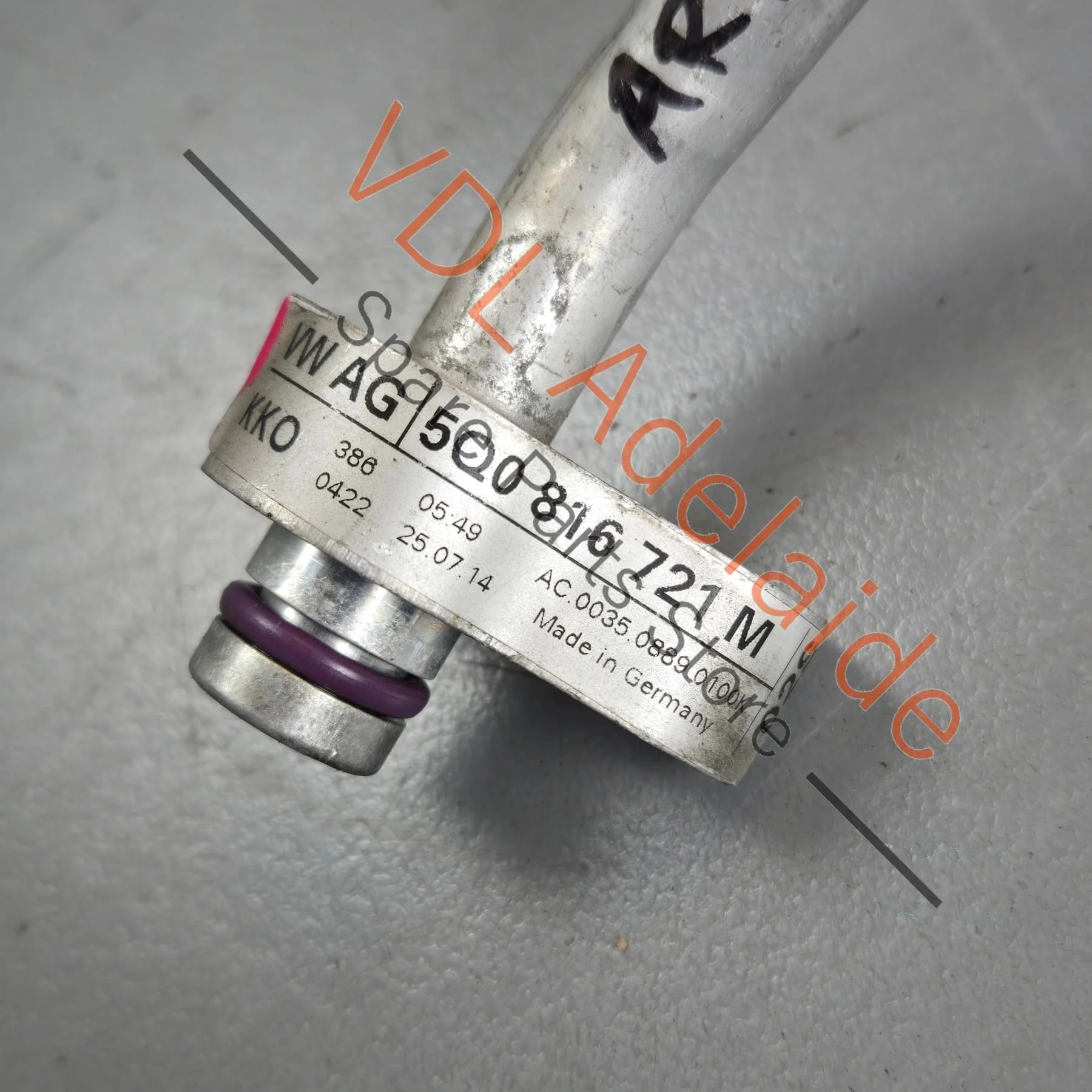 VW Golf MK7 Air Conditioning Refrigerant Hose Pipe Condenser to Pump 5Q0816721M 5Q0816721AG - Image 3