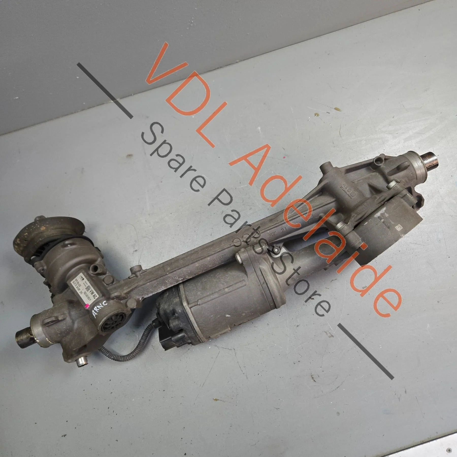 VW Golf MK7 7.5 R Electric Power Steering Rack 5Q2423056J 5Q0423053P - Image 2