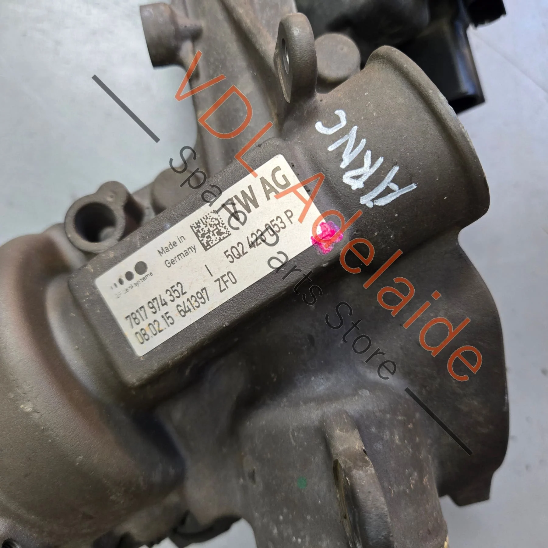 VW Golf MK7 7.5 R Electric Power Steering Rack 5Q2423056J 5Q0423053P - Image 3