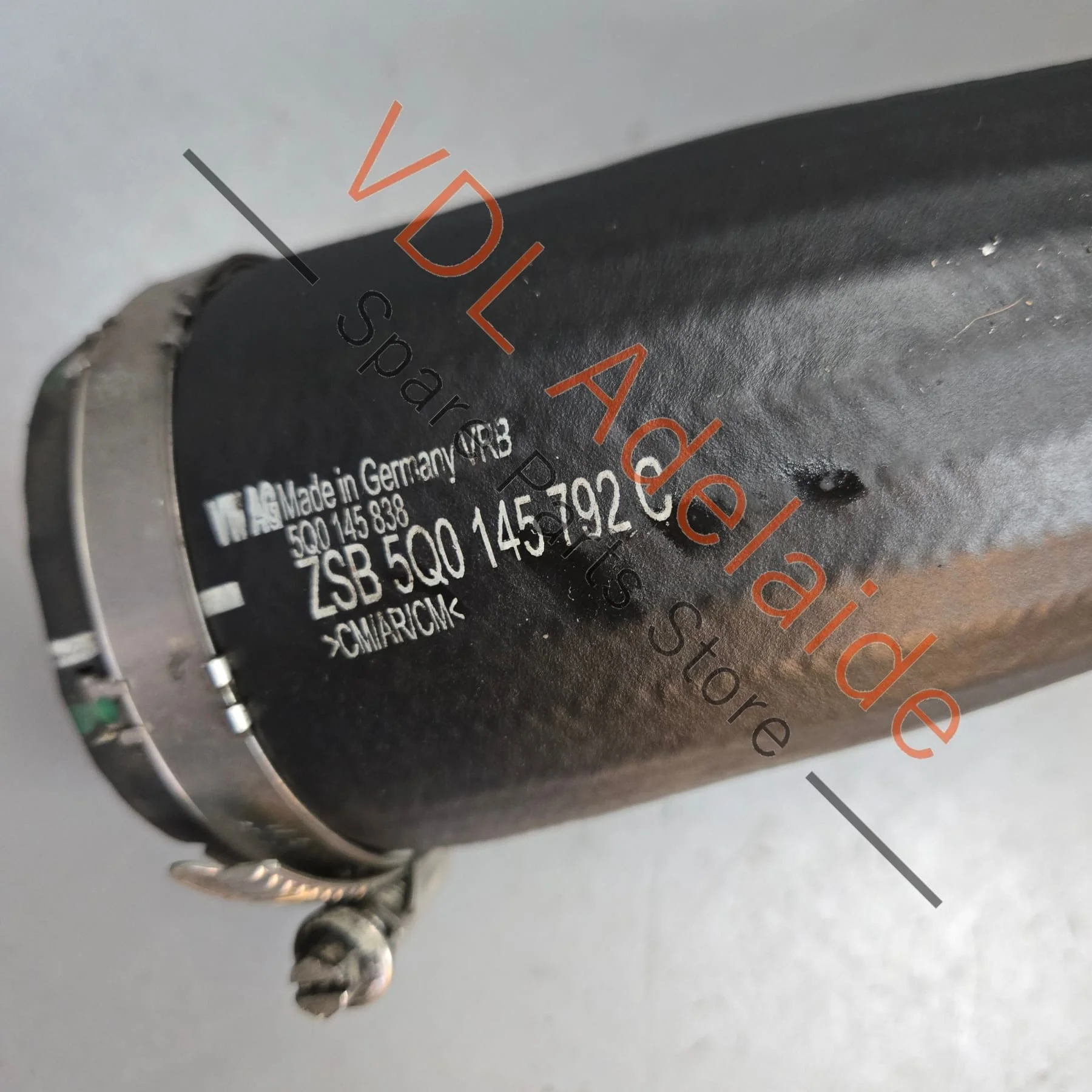 VW Golf R Intercooler Intake Hose Pipe 6C0145770A 5Q0145792G - Image 4