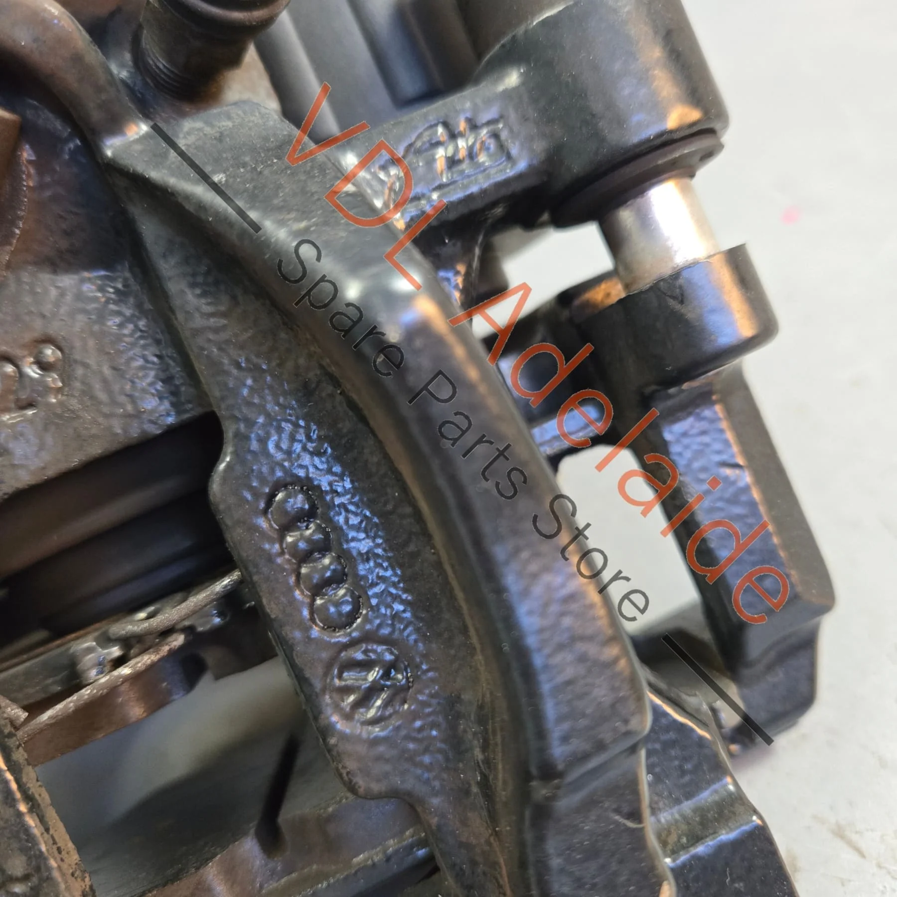 VW Golf MK7 Gti R Audi S3 Rear Left Brake Caliper & Carrier with Electric Park Brake Servo 8V0615423A 3Q0998281 5Q0615425 5Q0615405 - Image 3