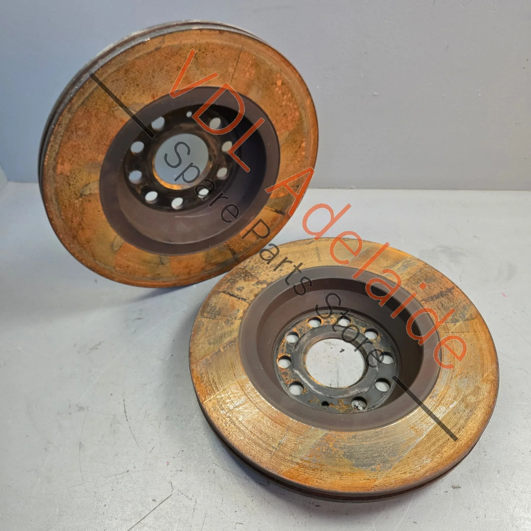 VW Golf MK7 R Audi S3 Rear Disc Brake Rotors pair 310mm x 22mm Vented - Image 2