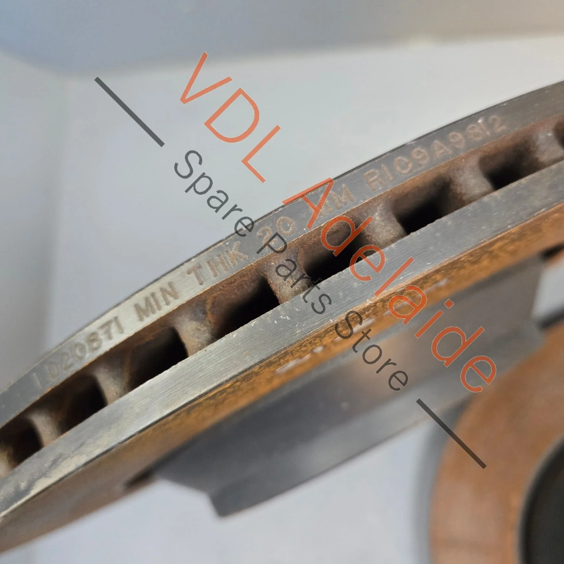 VW Golf MK7 R Audi S3 Rear Disc Brake Rotors pair 310mm x 22mm Vented - Image 5