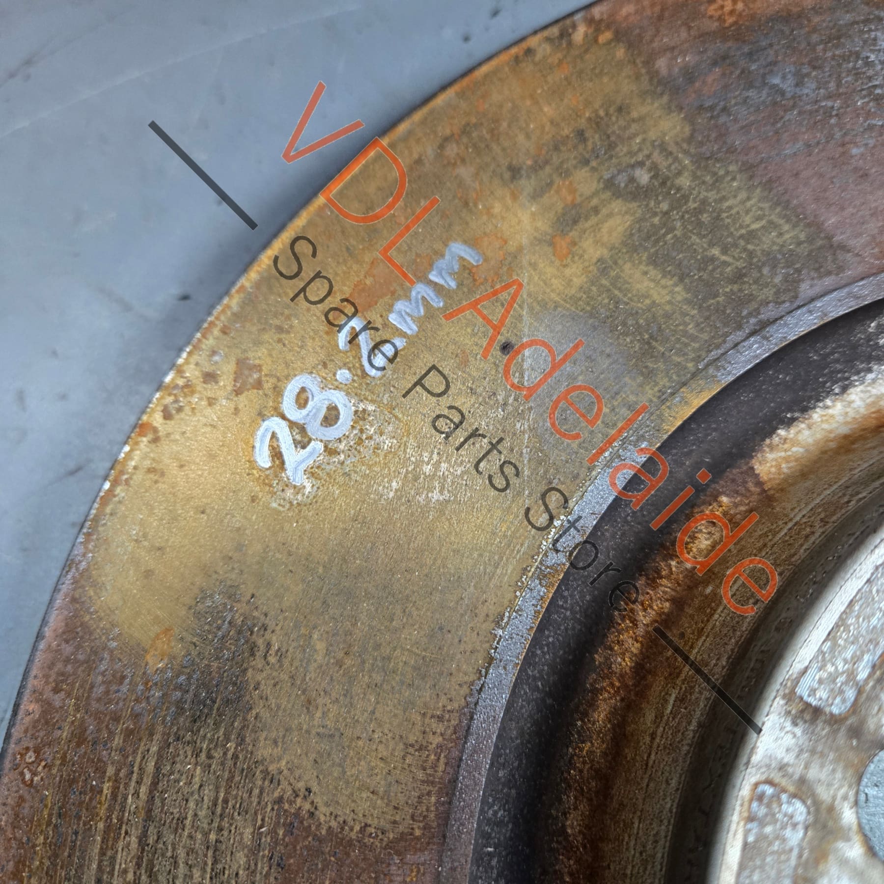 VW Golf MK7 R Audi S3 Pair of 340mm x 30mm Front Brake Disc Rotors 1K0615301AD - Image 3
