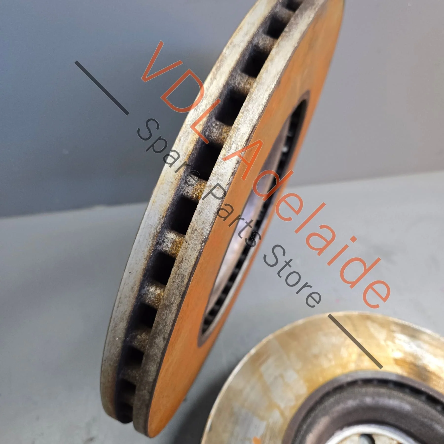 VW Golf MK7 R Audi S3 Pair of 340mm x 30mm Front Brake Disc Rotors 1K0615301AD - Image 8