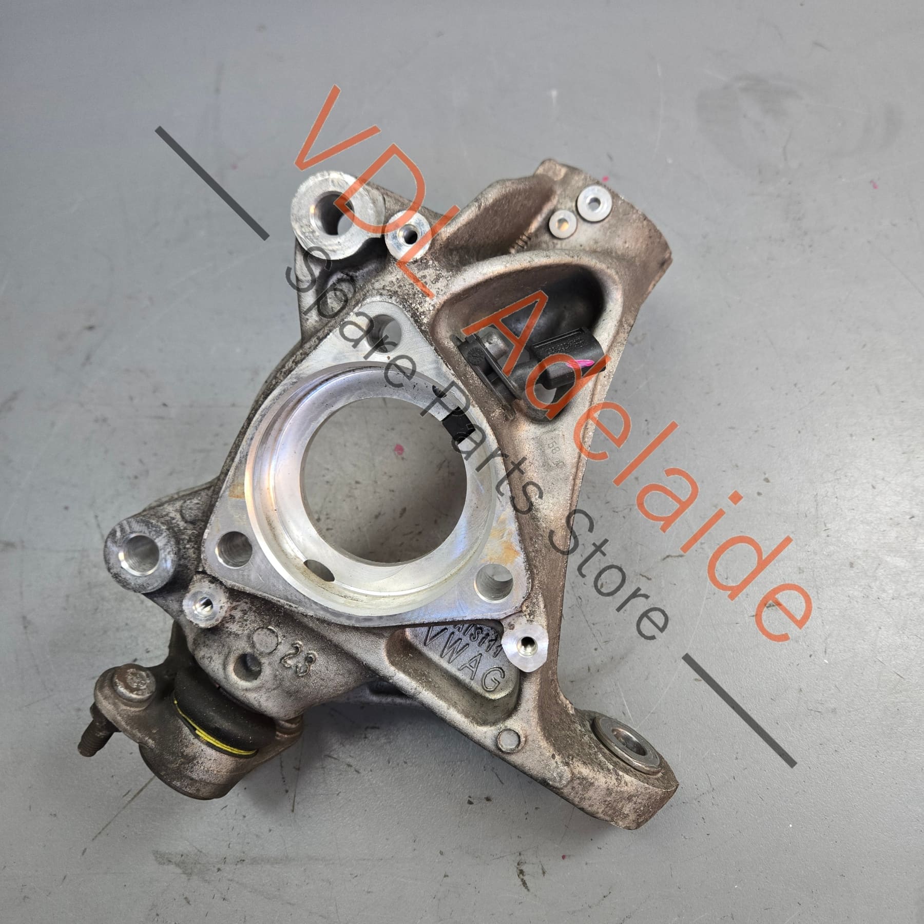 VW Golf R Front Left Wheel Bearing Housing Hub Knuckle 85mm 5Q0407253A - Image 3