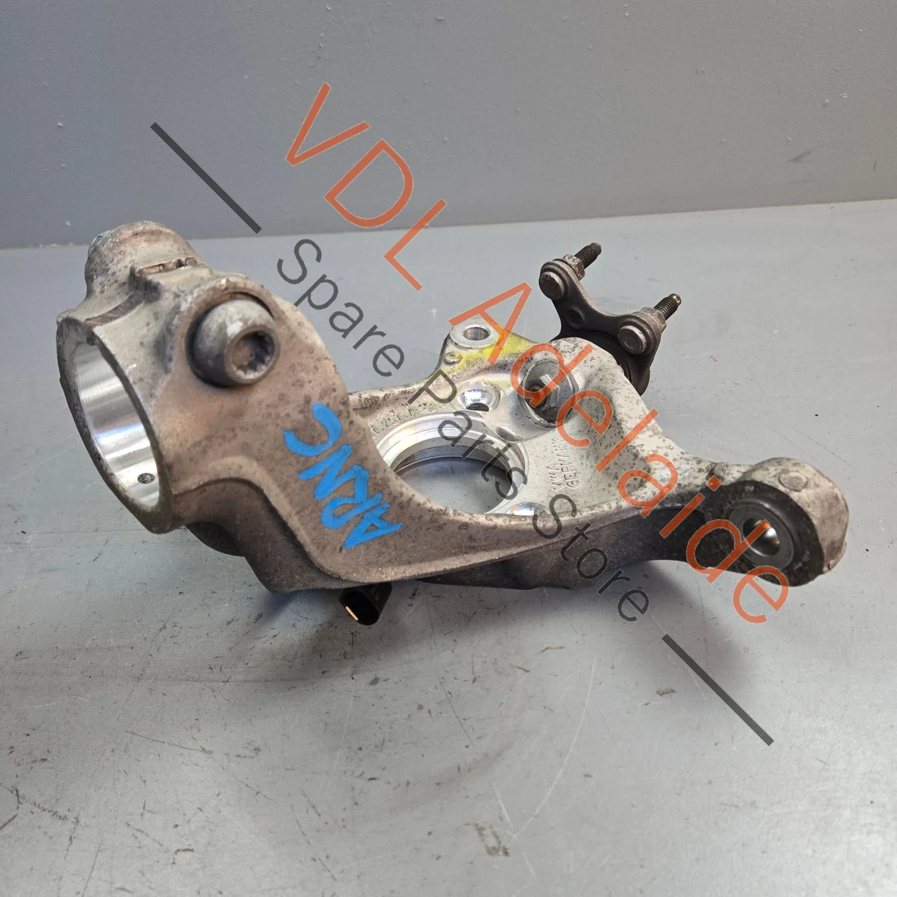 VW Golf R Front Left Wheel Bearing Housing Hub Knuckle 85mm 5Q0407253A - Image 5