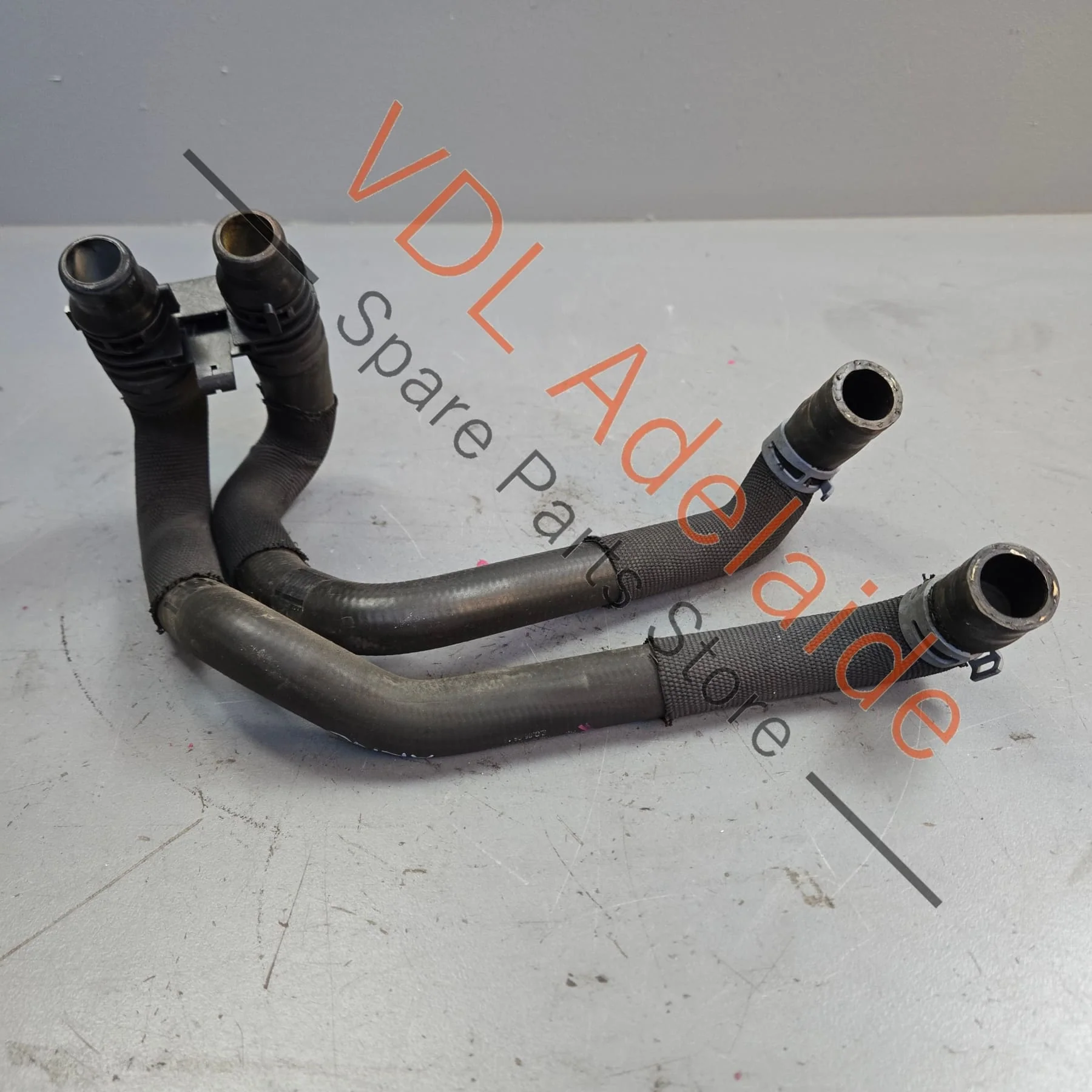 VW Golf R MK7 7.5 Additional Radiator Cooling Hoses Pipe 5Q0121101P 5Q0121051L - Image 3