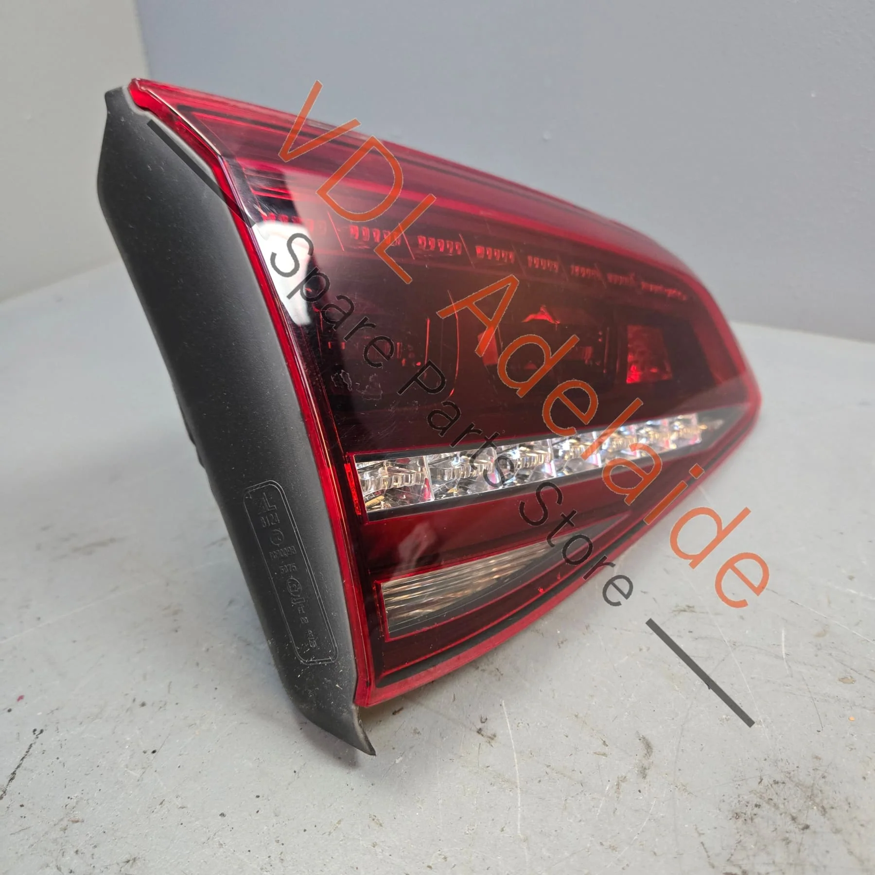 VW Golf R MK7 Left Side Inner LED Tail Brake Light Taillight 5G0945307E - Image 2