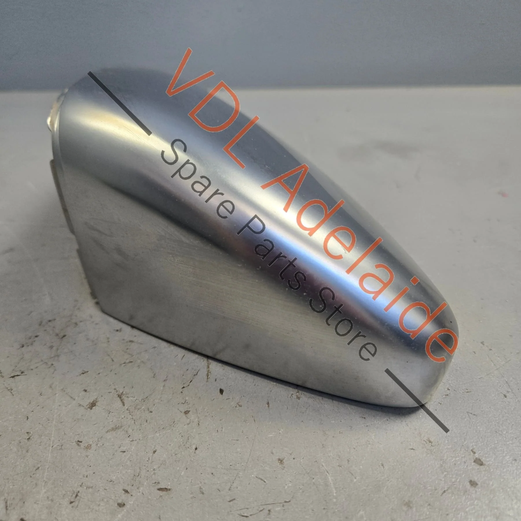 VW Golf R MK7 Aluminium Chrome Finish Left Side Wing Mirror Cover Cap 5G0857537G 3Q7 - Image 3