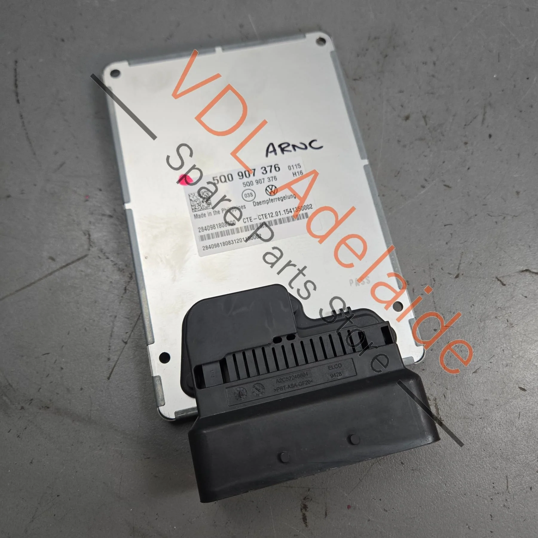 VW Golf MK7 DCC Active Suspension Control Unit Module for electronic regulated damping 5Q0907376