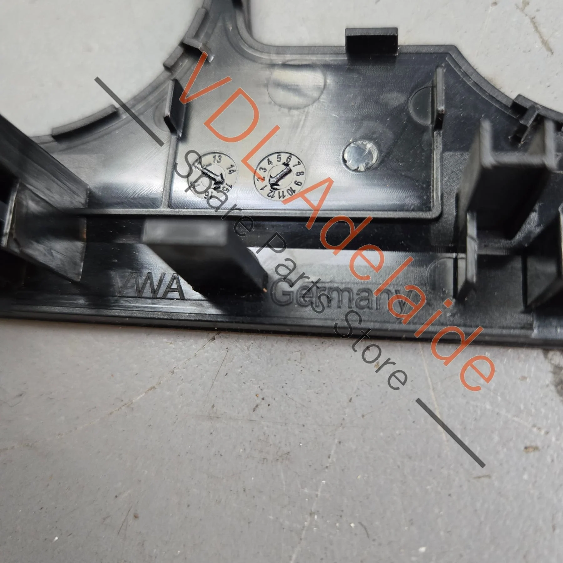 VW Golf MK7 7.5 AC Switch Trim Cover Panel Gloss Black 5G2863042C - Image 5