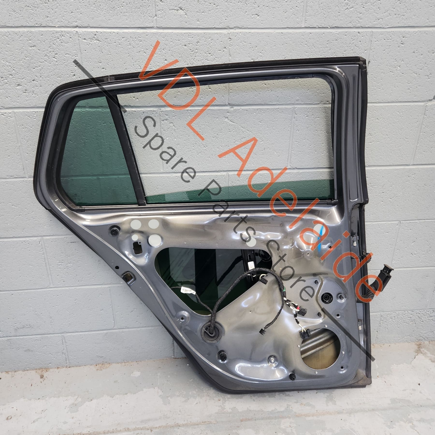 VW Golf MK7 7.5 Rear Left Door Shell Panel Indium Grey LR7H X3X3 5G4833055AC - Image 2