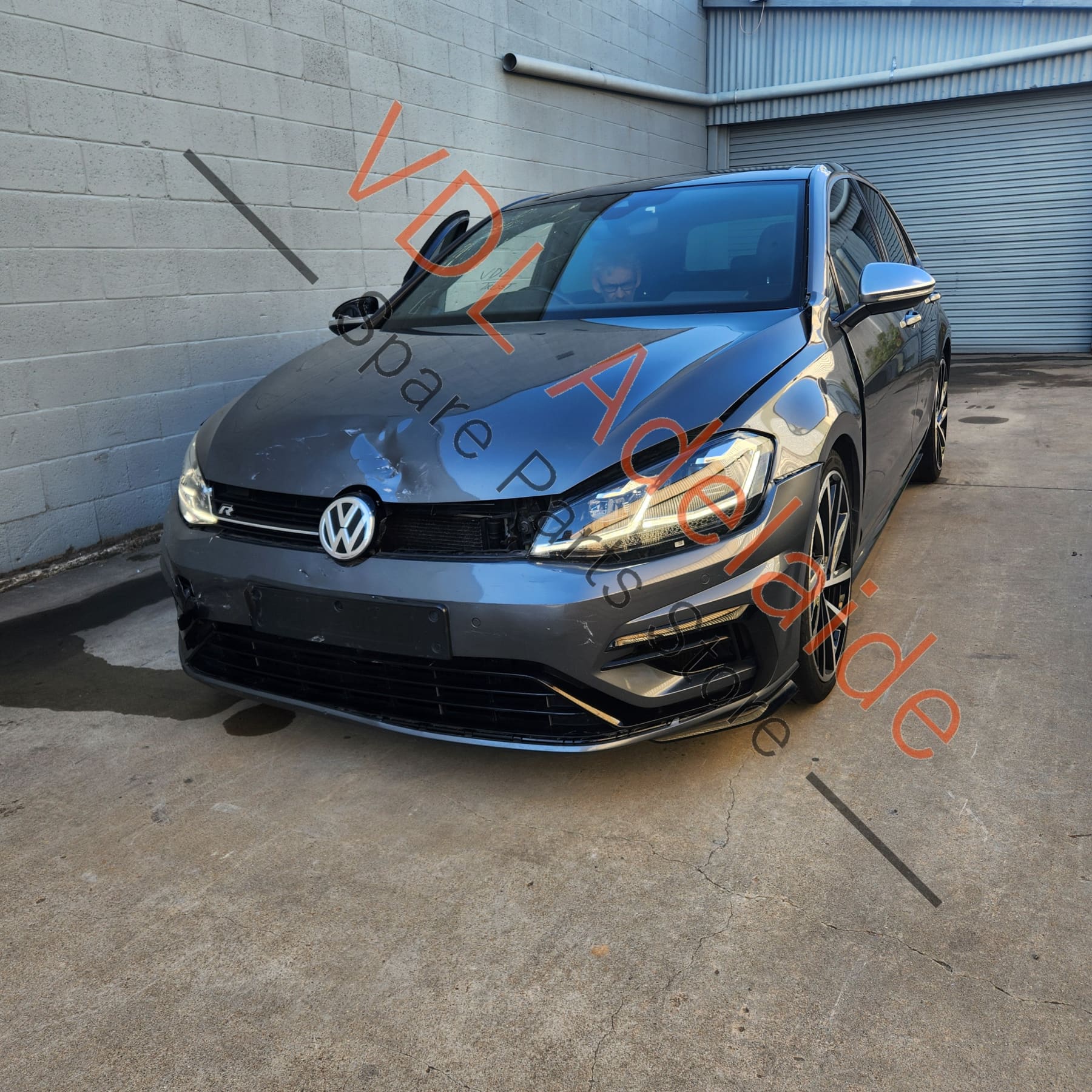 VW Golf MK7 7.5 Rear Left Door Shell Panel Indium Grey LR7H X3X3 5G4833055AC - Image 3